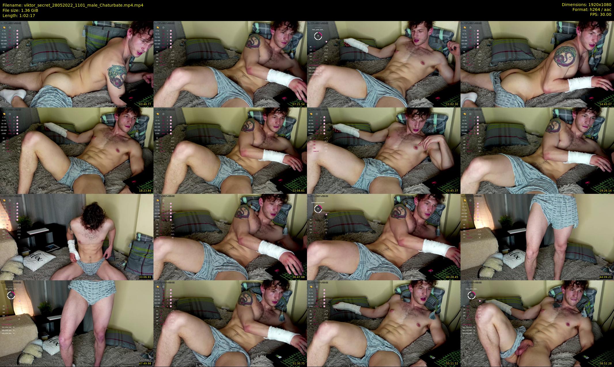 viktor_secret — 63 minute Chaturbate male cam show recording, 1080p, May 28, 2022