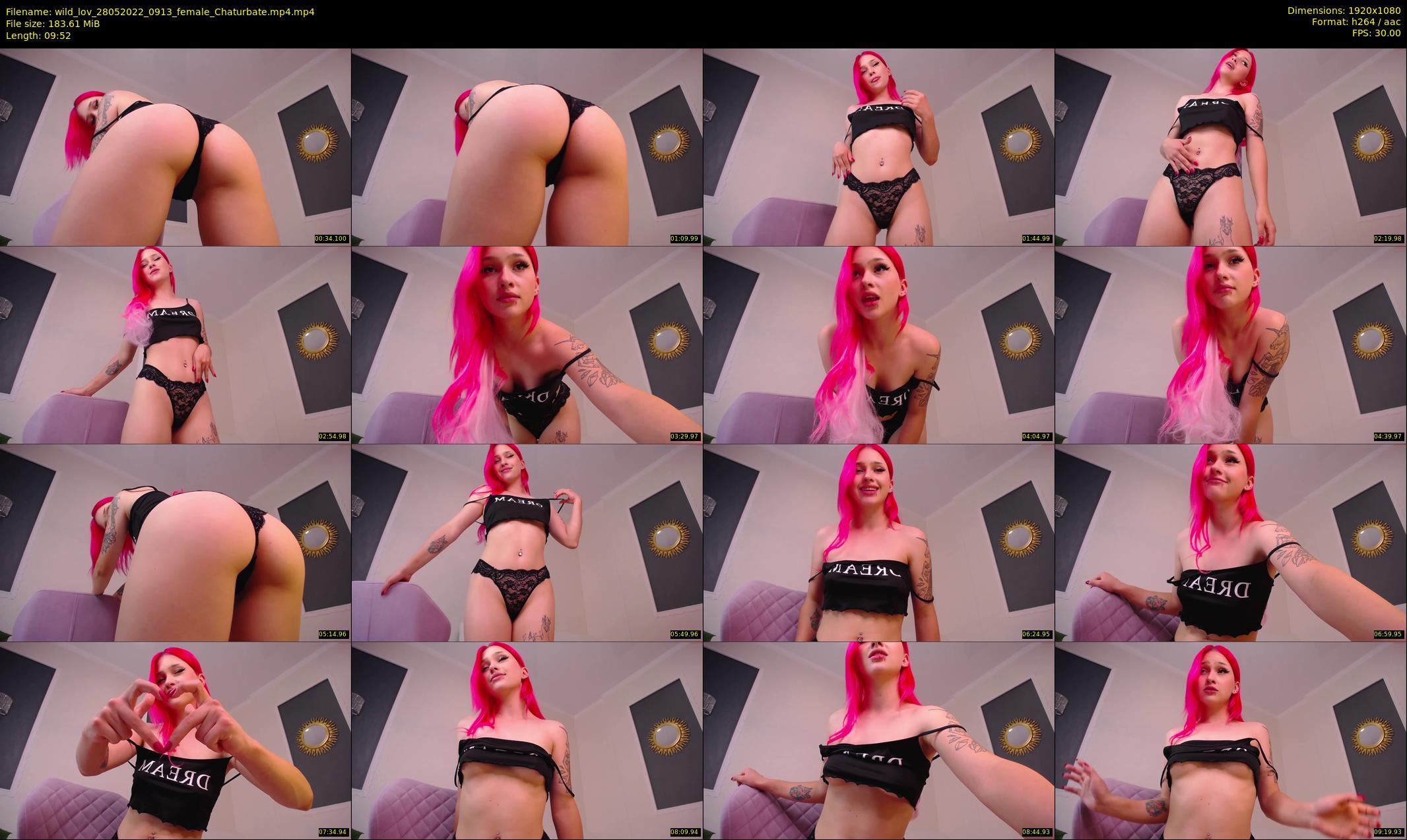 wild_lov — 10 minute Chaturbate female cam show recording, 1080p, May 28, 2022
