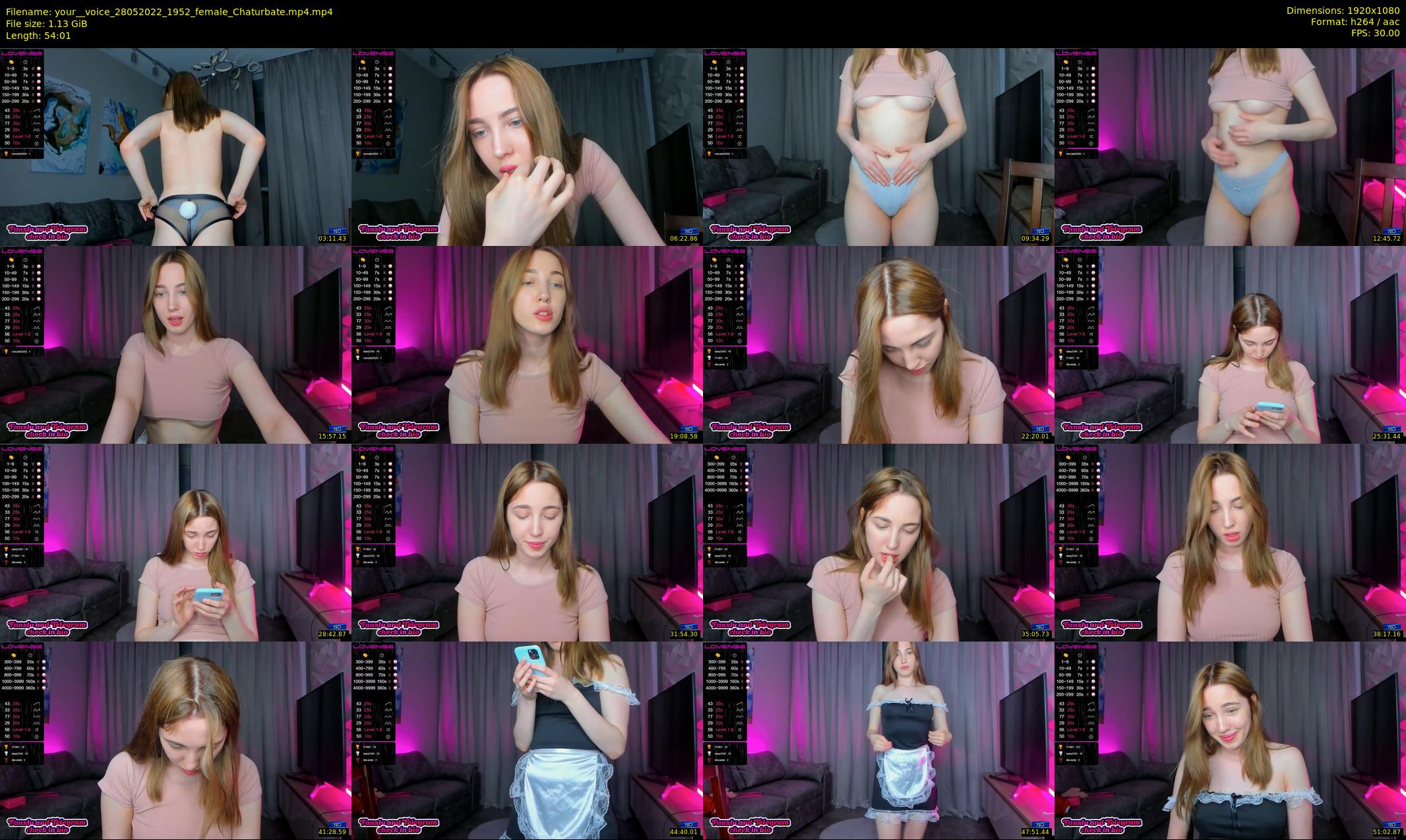 your__voice — 55 minute Chaturbate female cam show recording, 1080p, May 28, 2022