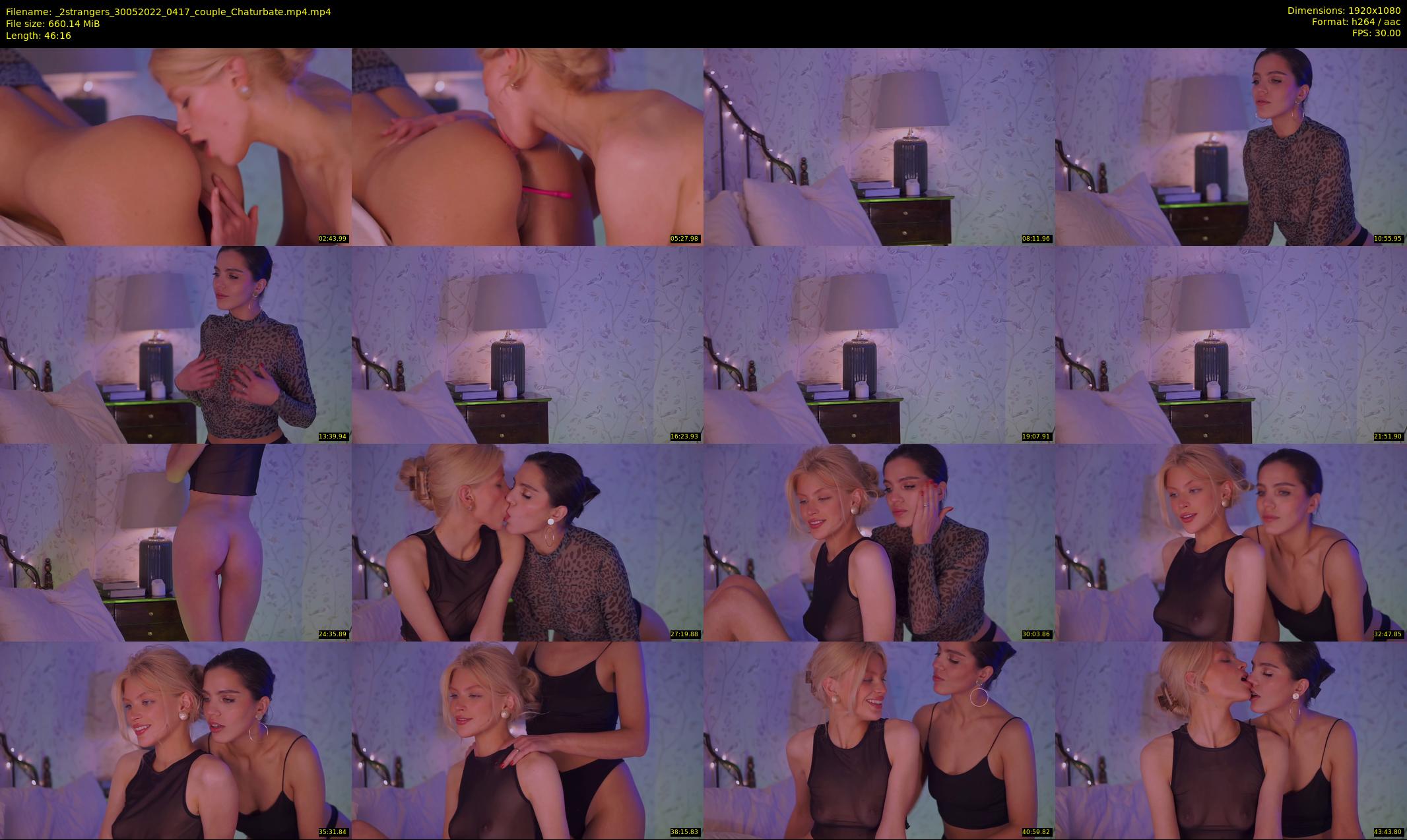 _2strangers — 47 minute Chaturbate couple cam show recording, 1080p, May 30, 2022