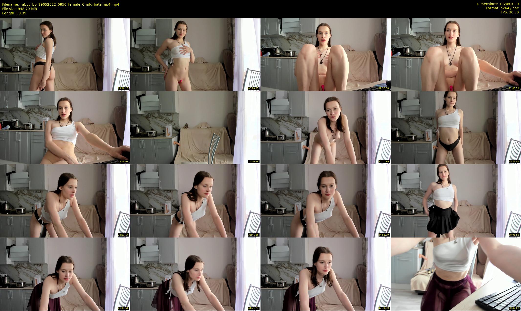 _abby_bb — 54 minute Chaturbate female cam show recording, 1080p, May 29, 2022