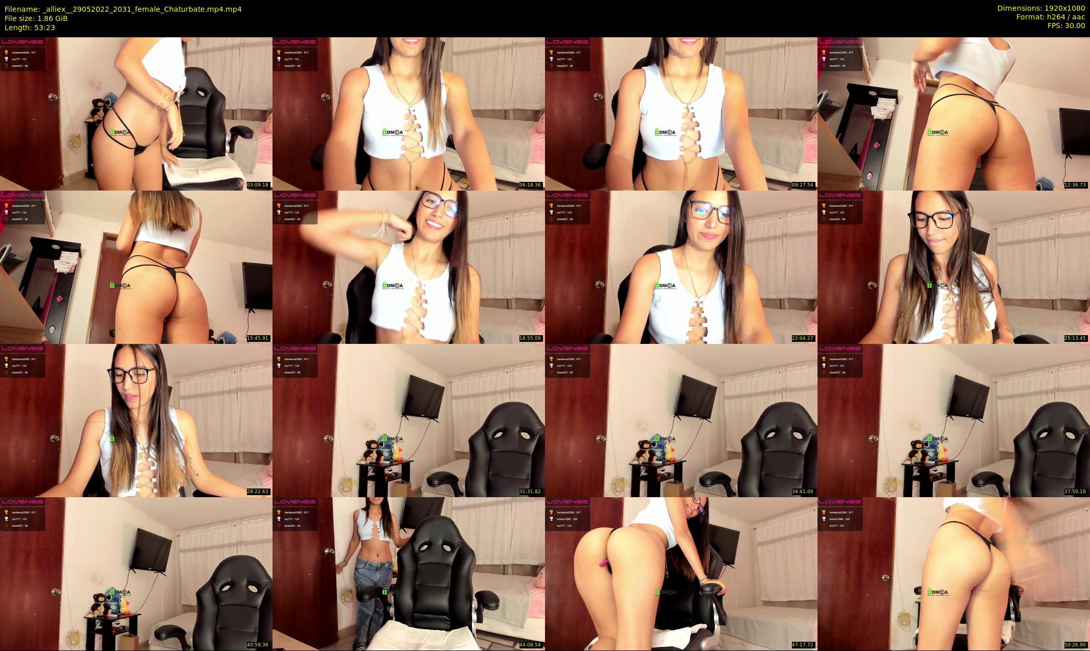 _alliex_ — 54 minute Chaturbate female cam show recording, 1080p, May 29, 2022