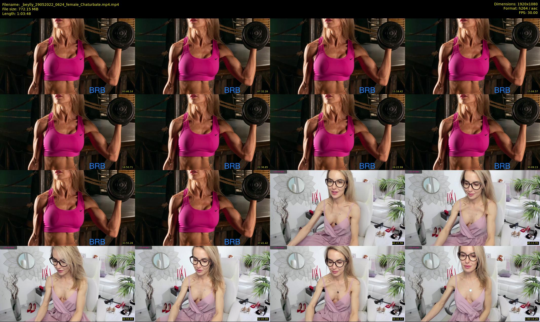 _beylly — 64 minute Chaturbate female cam show recording, 1080p, May 29, 2022