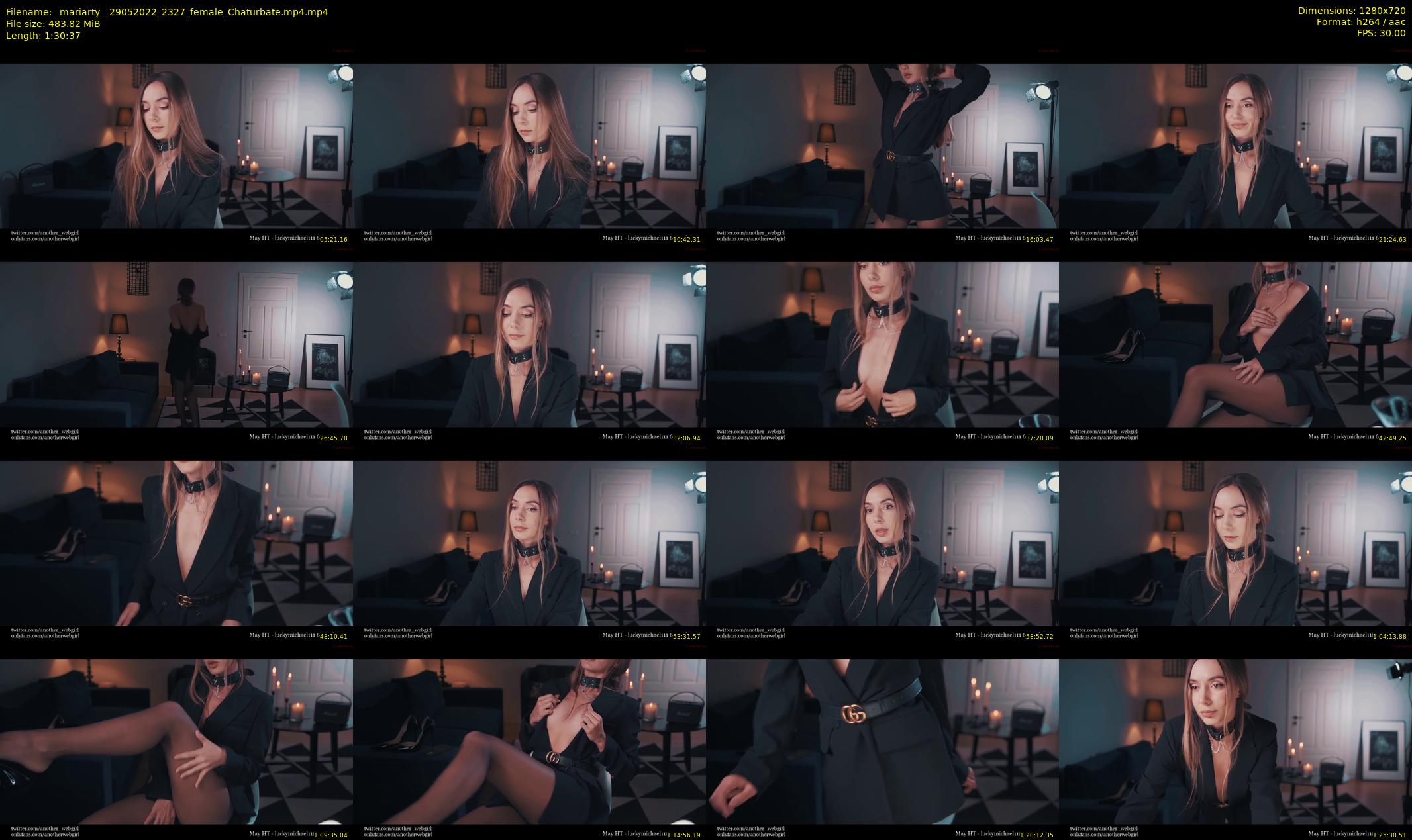 _mariarty_ — 91 minute Chaturbate female cam show recording, 720p, May 29, 2022