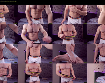 adam_muscle_ — 10 minute Chaturbate male cam show recording, 1080p, May 29, 2022