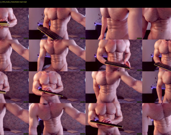 adam_muscle_ — 5 minute Chaturbate male cam show recording, 1080p, May 29, 2022
