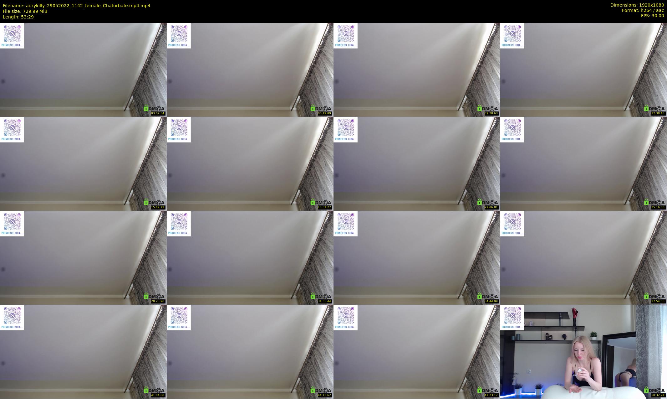 adrykilly — 54 minute Chaturbate female cam show recording, 1080p, May 29, 2022