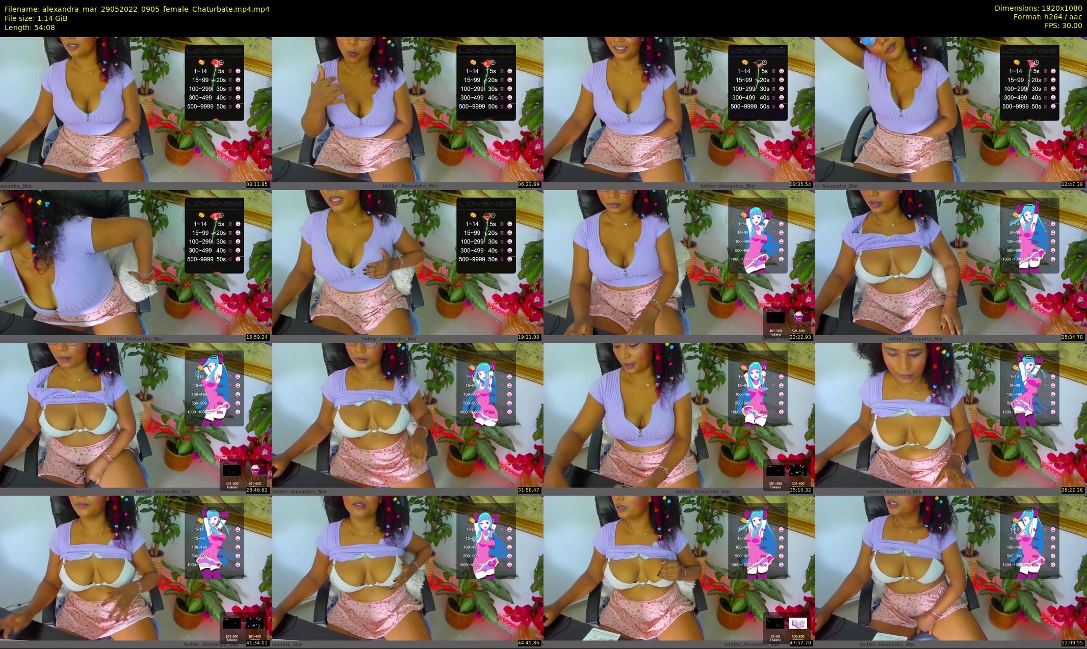 alexandra_mar — 55 minute Chaturbate female cam show recording, 1080p, May 29, 2022