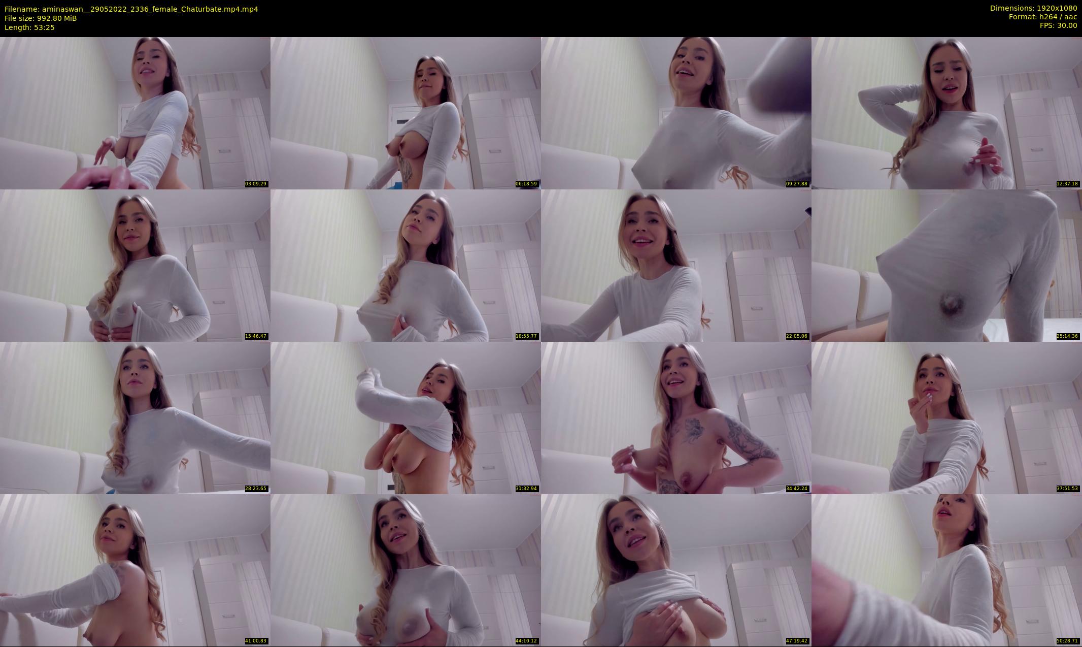 aminaswan_ — 54 minute Chaturbate female cam show recording, 1080p, May 29, 2022