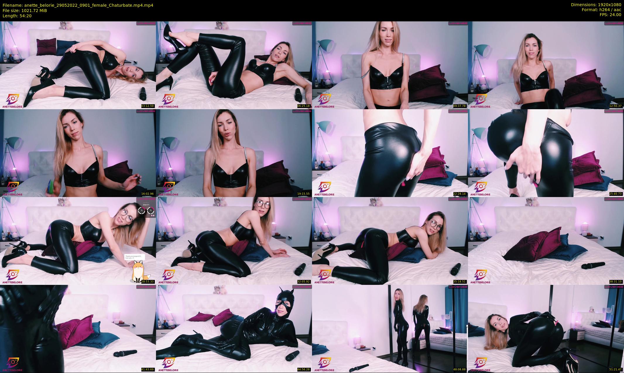 anette_belorie — 55 minute Chaturbate female cam show recording, 1080p, May 29, 2022