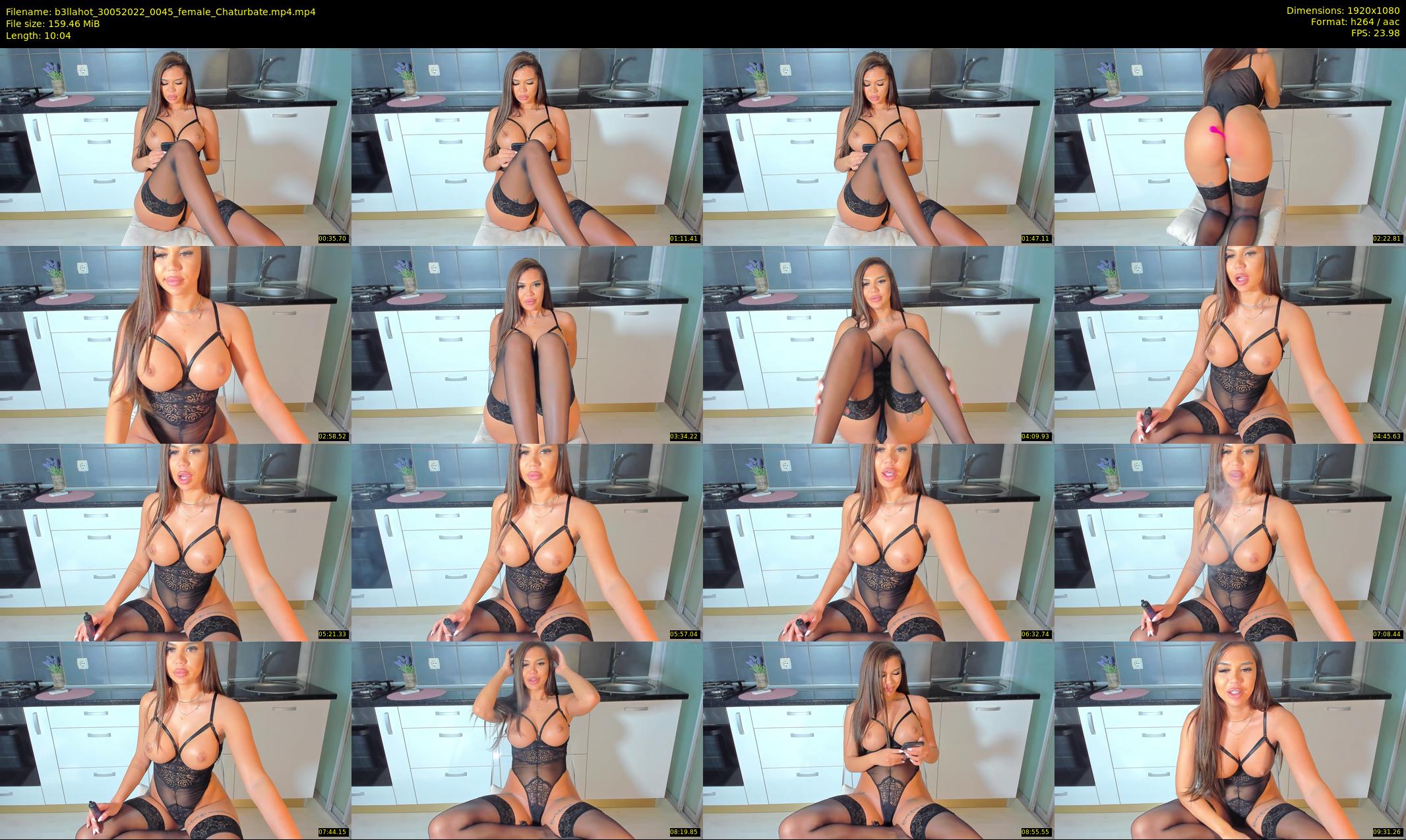 b3llahot — 11 minute Chaturbate female cam show recording, 1080p, May 30, 2022