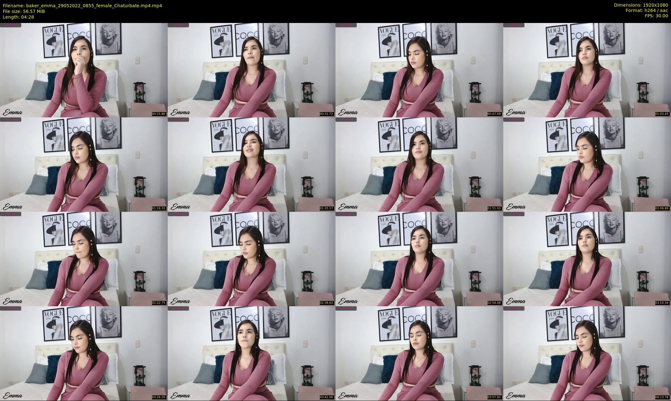 baker_emma — 5 minute Chaturbate female cam show recording, 1080p, May 29, 2022