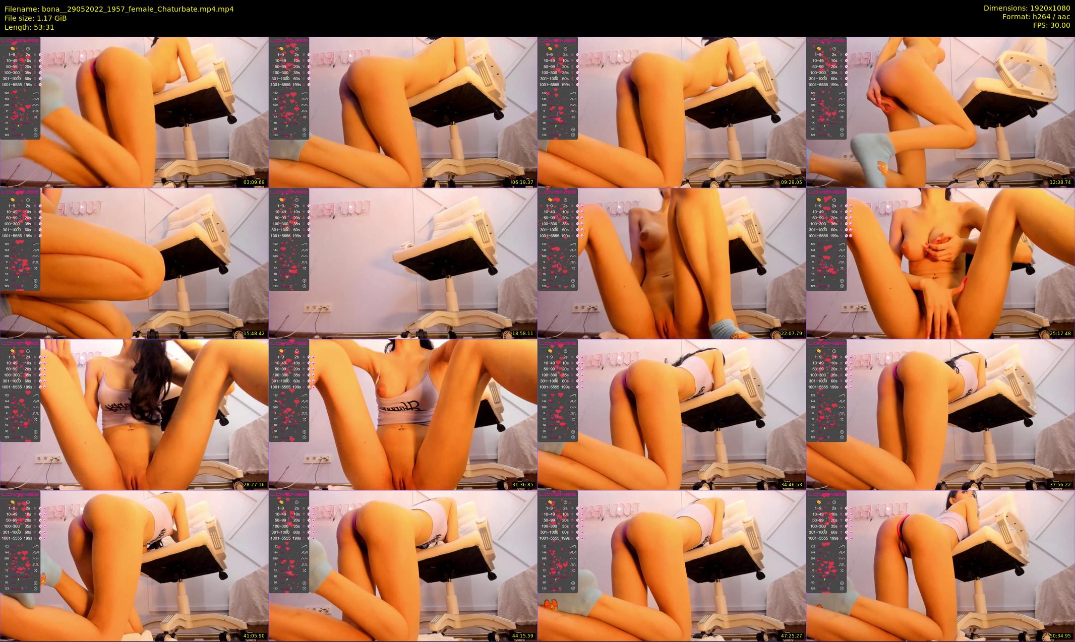 bona_ — 54 minute Chaturbate female cam show recording, 1080p, May 29, 2022