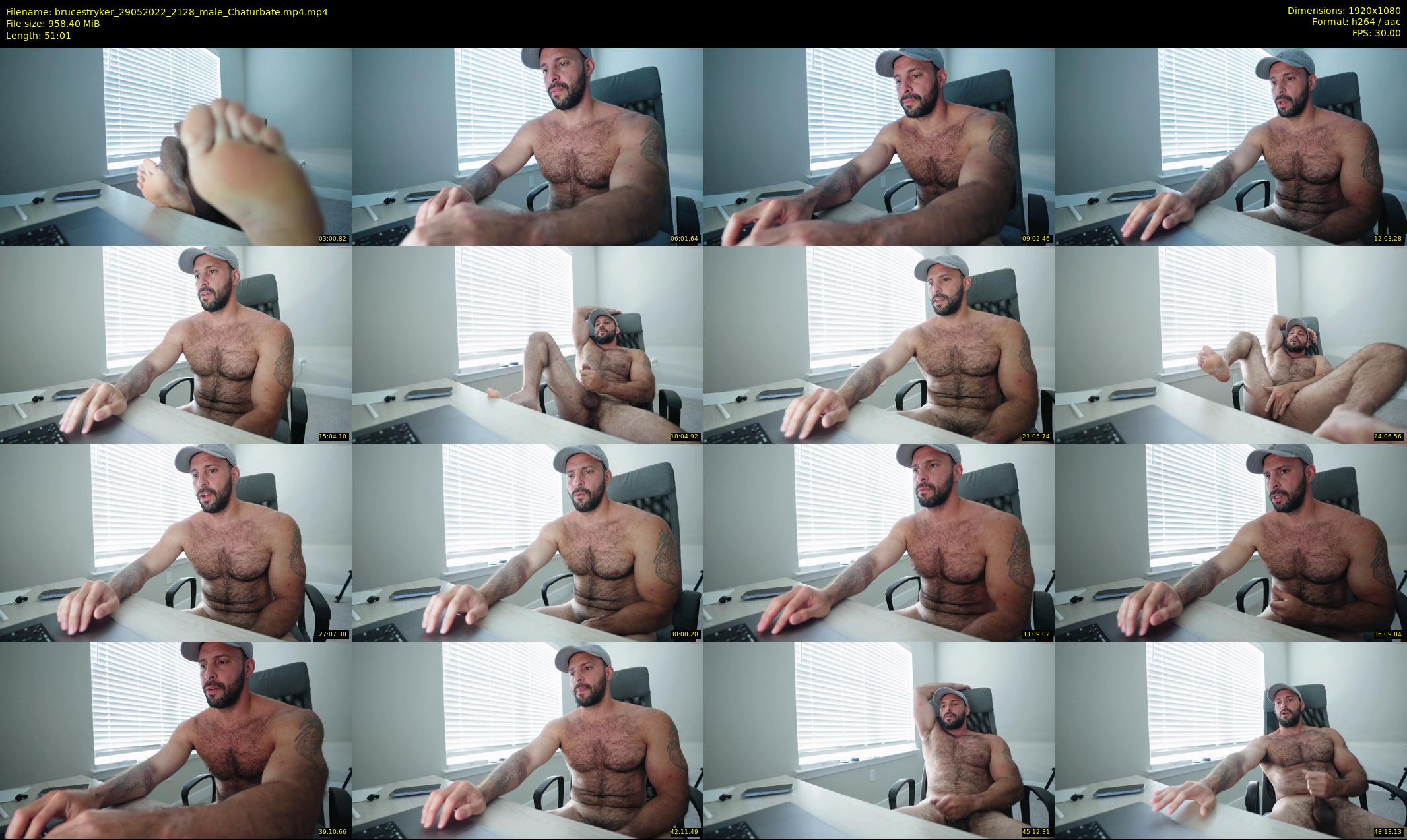 brucestryker — 52 minute Chaturbate male cam show recording, 1080p, May 29, 2022