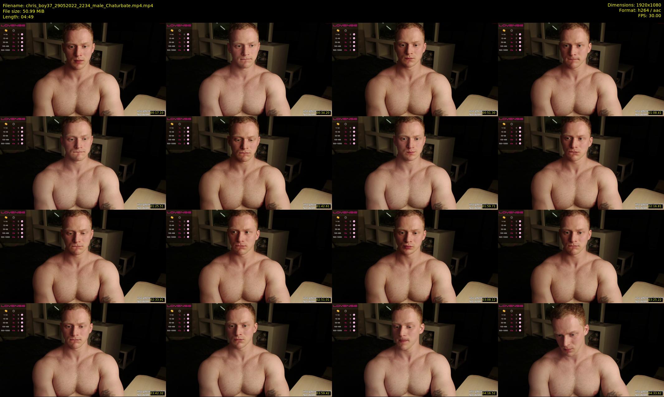 chris_boy37 — 5 minute Chaturbate male cam show recording, 1080p, May 29, 2022