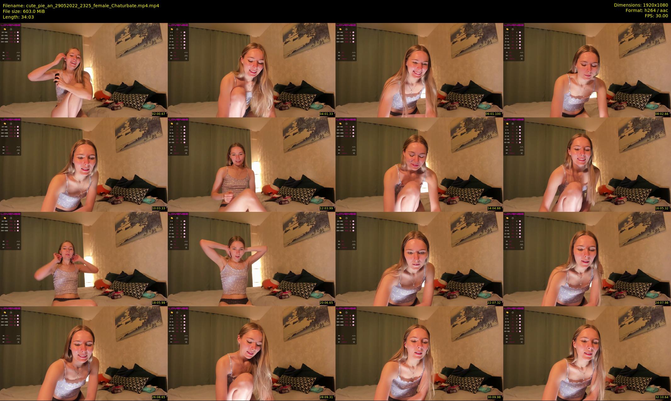 cute_pie_an — 35 minute Chaturbate female cam show recording, 1080p, May 29, 2022