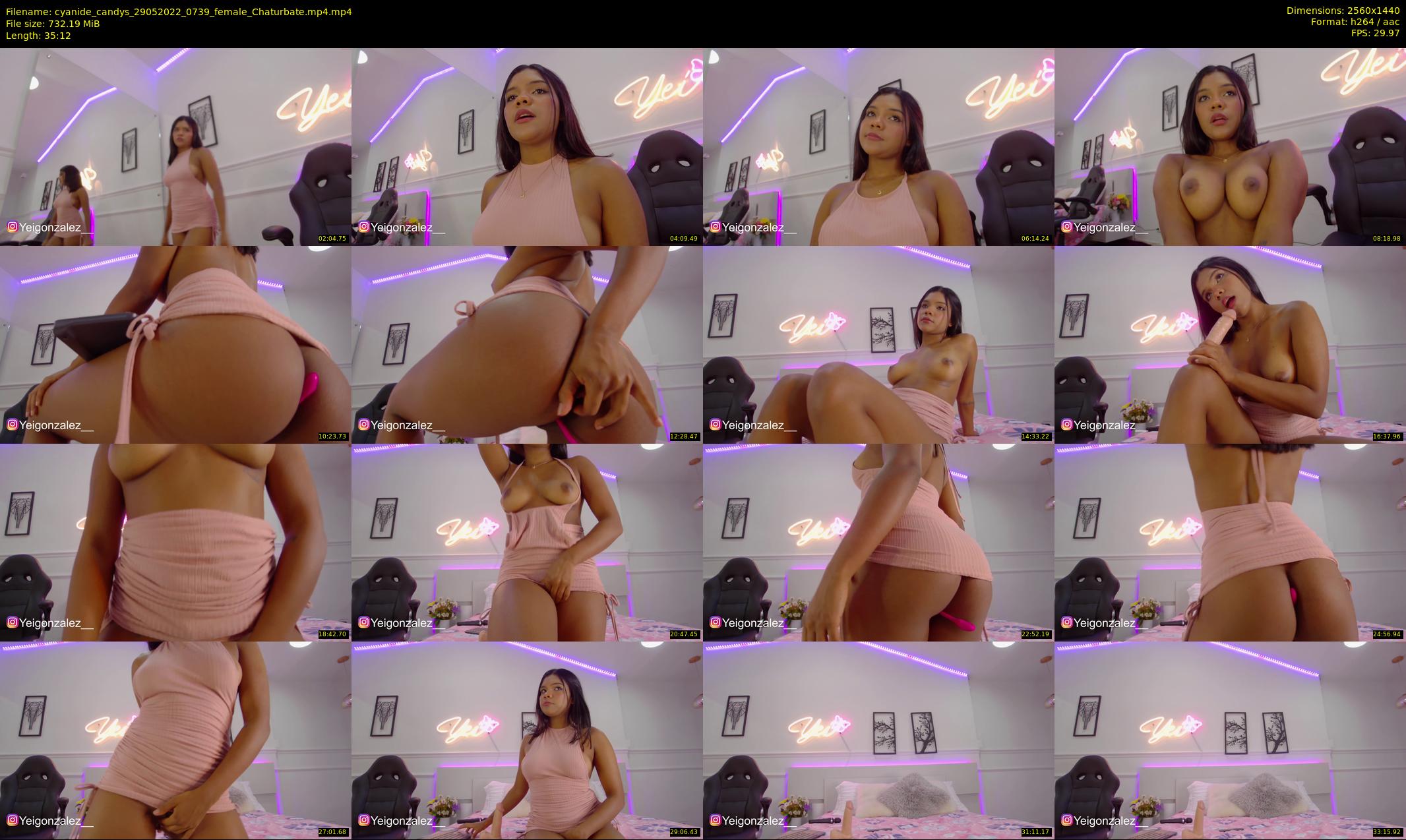 cyanide_candys — 36 minute Chaturbate female cam show recording, 1080p, May 29, 2022