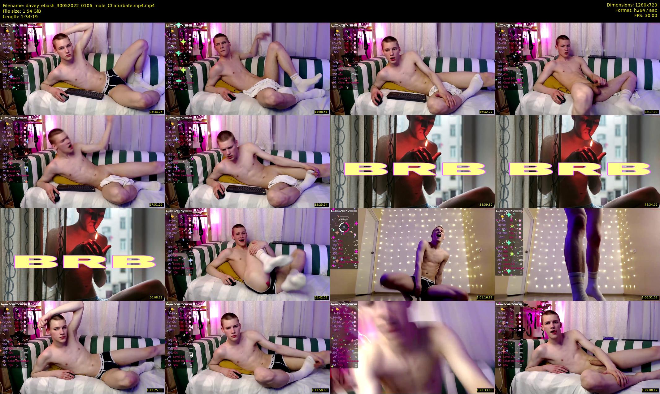 davey_ebash — 95 minute Chaturbate male cam show recording, 720p, May 30, 2022