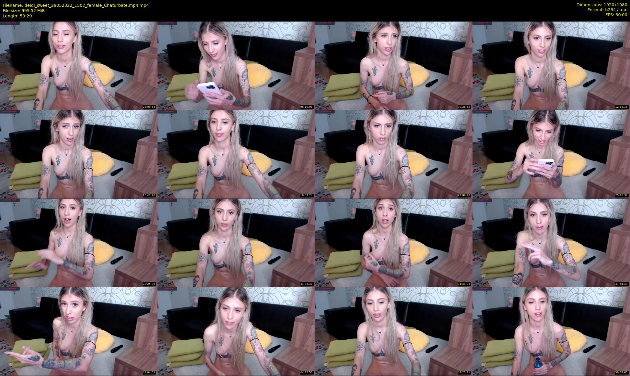deidi_sweet — 54 minute Chaturbate female cam show recording, 1080p, May 29, 2022