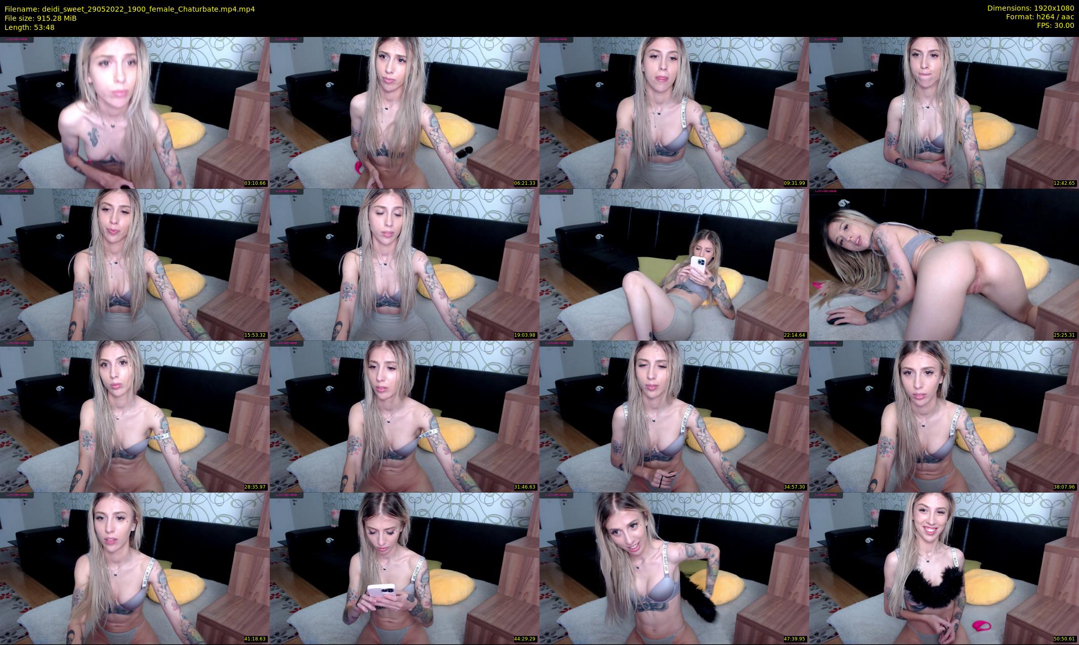 deidi_sweet — 54 minute Chaturbate female cam show recording, 1080p, May 29, 2022