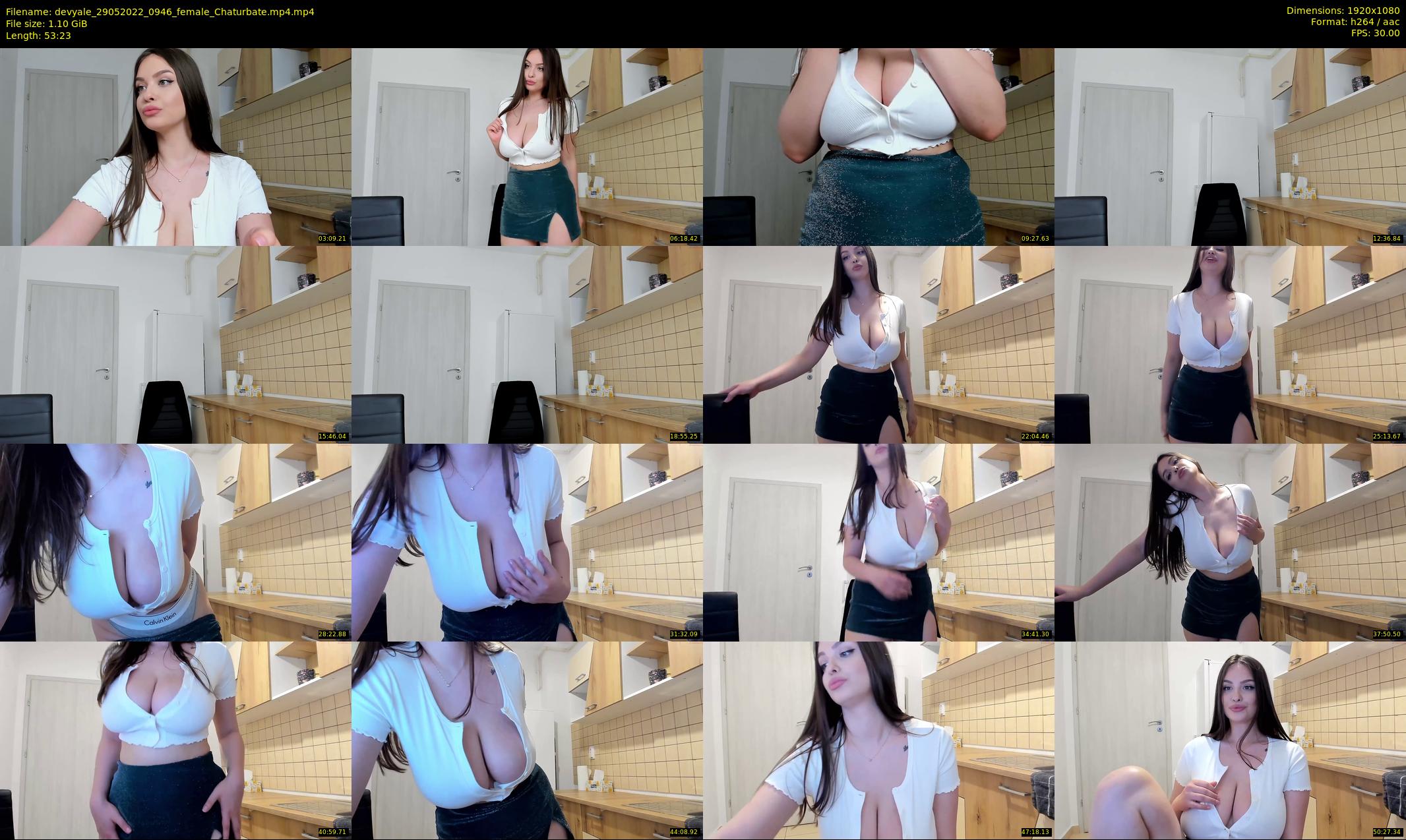 devyale — 54 minute Chaturbate female cam show recording, 1080p, May 29, 2022