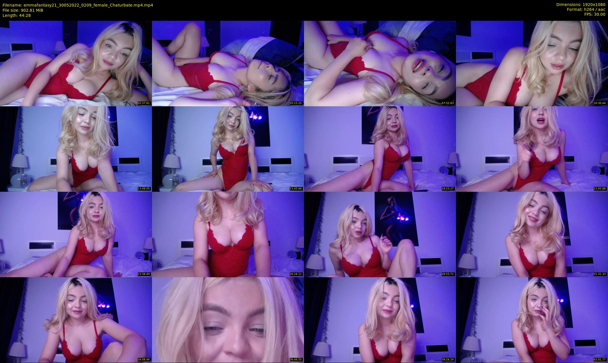 emmafantasy21 — 45 minute Chaturbate couple cam show recording, 1080p, May 30, 2022