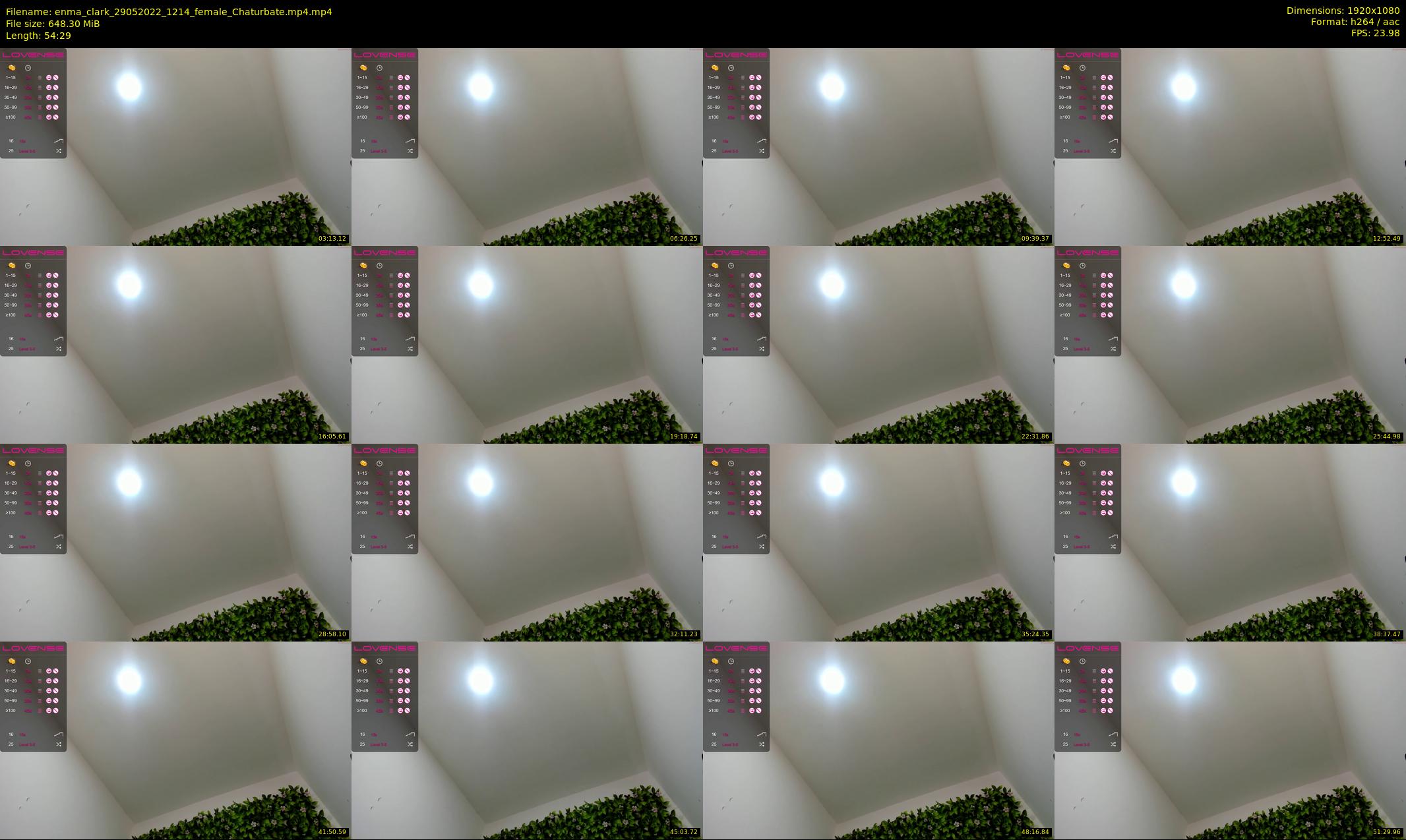 enma_clark — 55 minute Chaturbate female cam show recording, 1080p, May 29, 2022