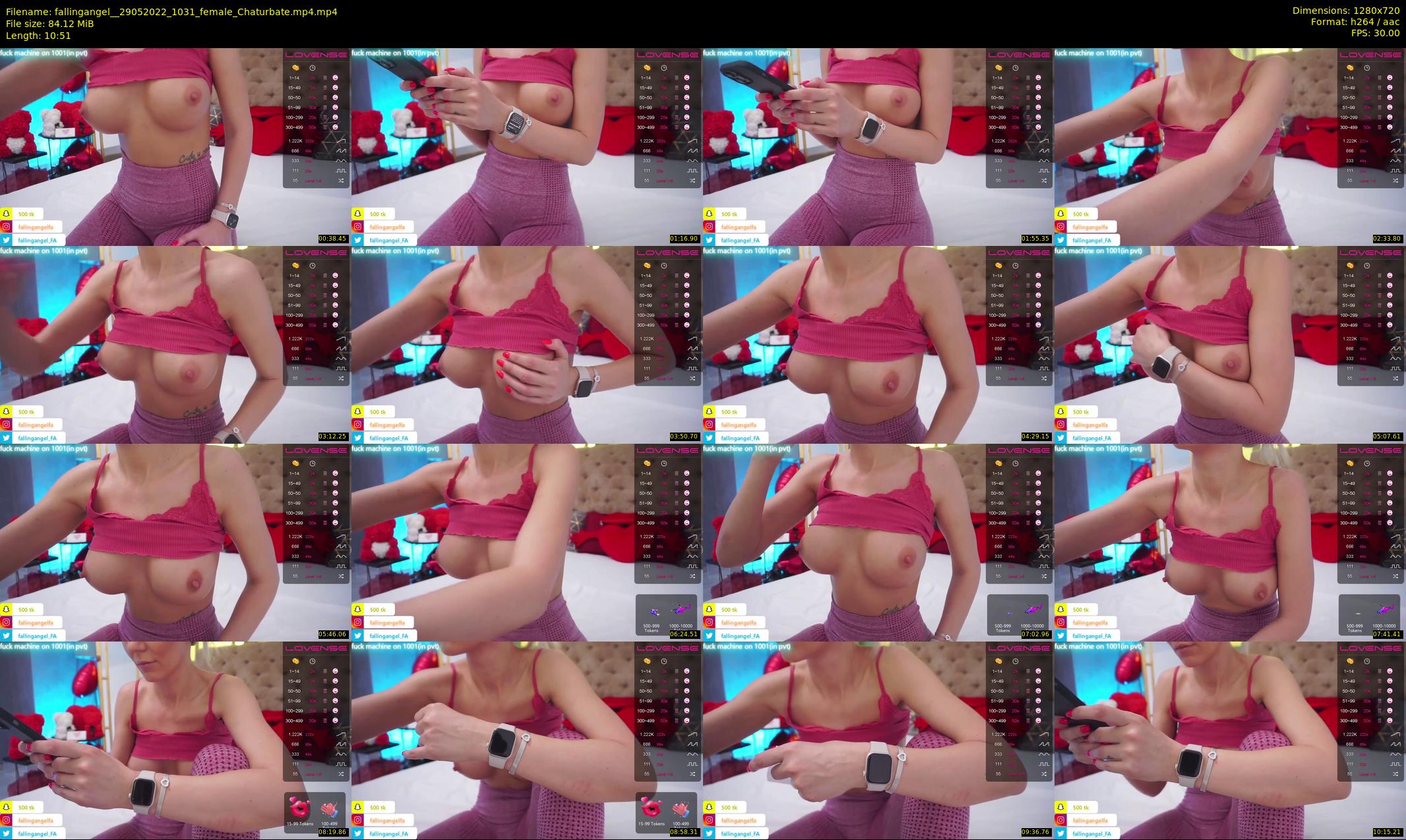 fallingangel_ — 11 minute Chaturbate female cam show recording, 720p, May 29, 2022