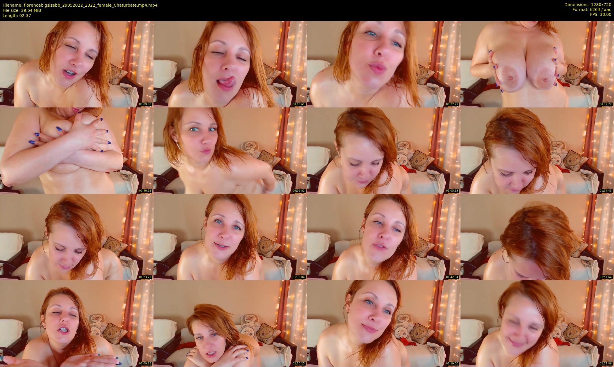 florencebigsizebb — 3 minute Chaturbate female cam show recording, 720p, May 29, 2022