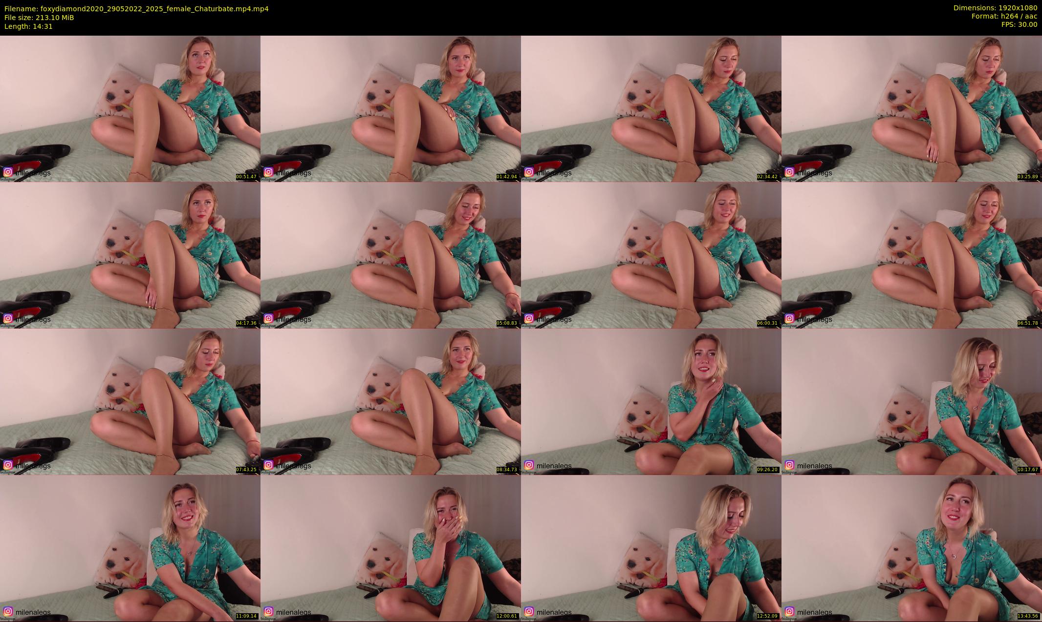 foxydiamond2020 — 15 minute Chaturbate female cam show recording, 1080p, May 29, 2022