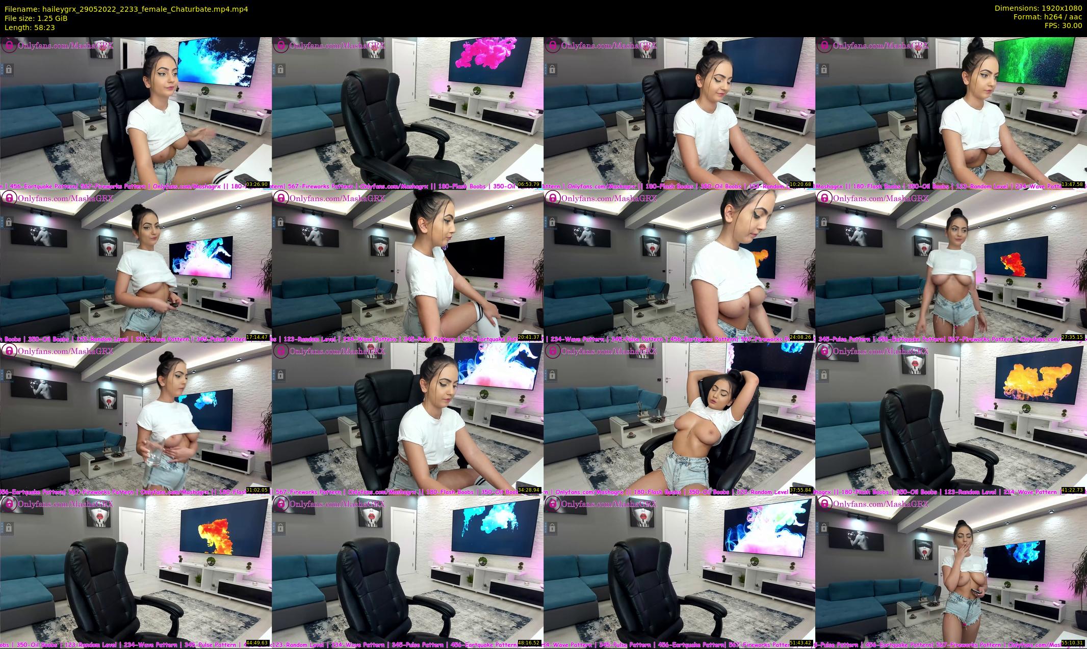 haileygrx — 59 minute Chaturbate female cam show recording, 1080p, May 29, 2022
