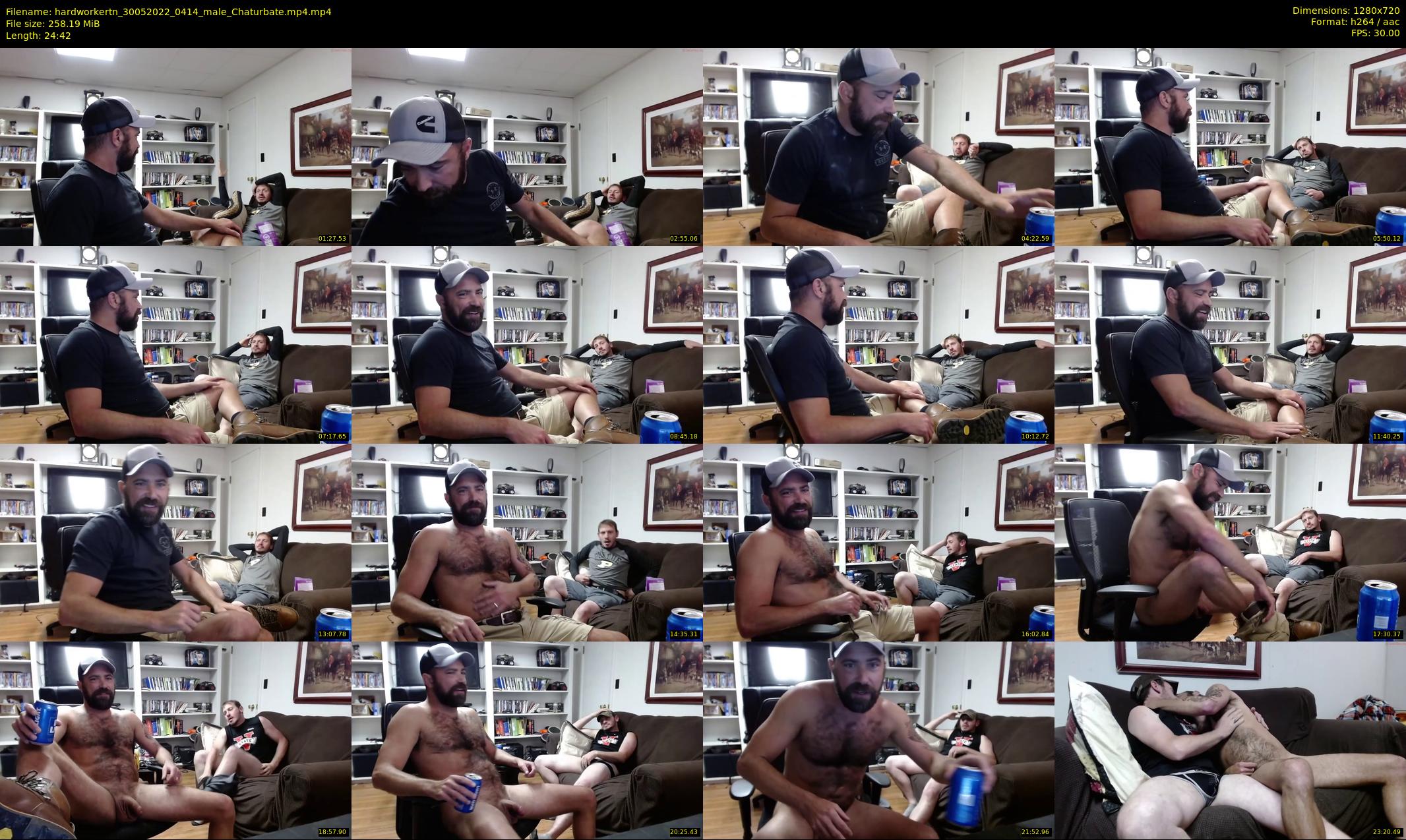 hardworkertn — 25 minute Chaturbate male cam show recording, 720p, May 30, 2022