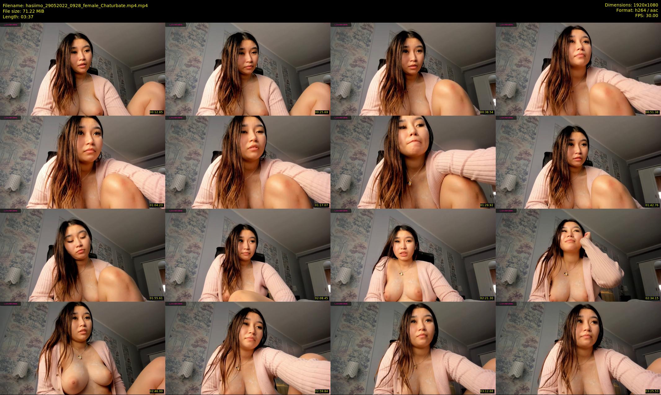 hasiimo — 4 minute Chaturbate female cam show recording, 1080p, May 29, 2022