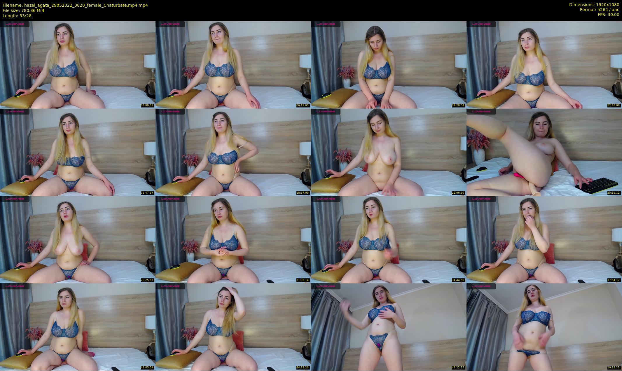 hazel_agata — 54 minute Chaturbate female cam show recording, 1080p, May 29, 2022