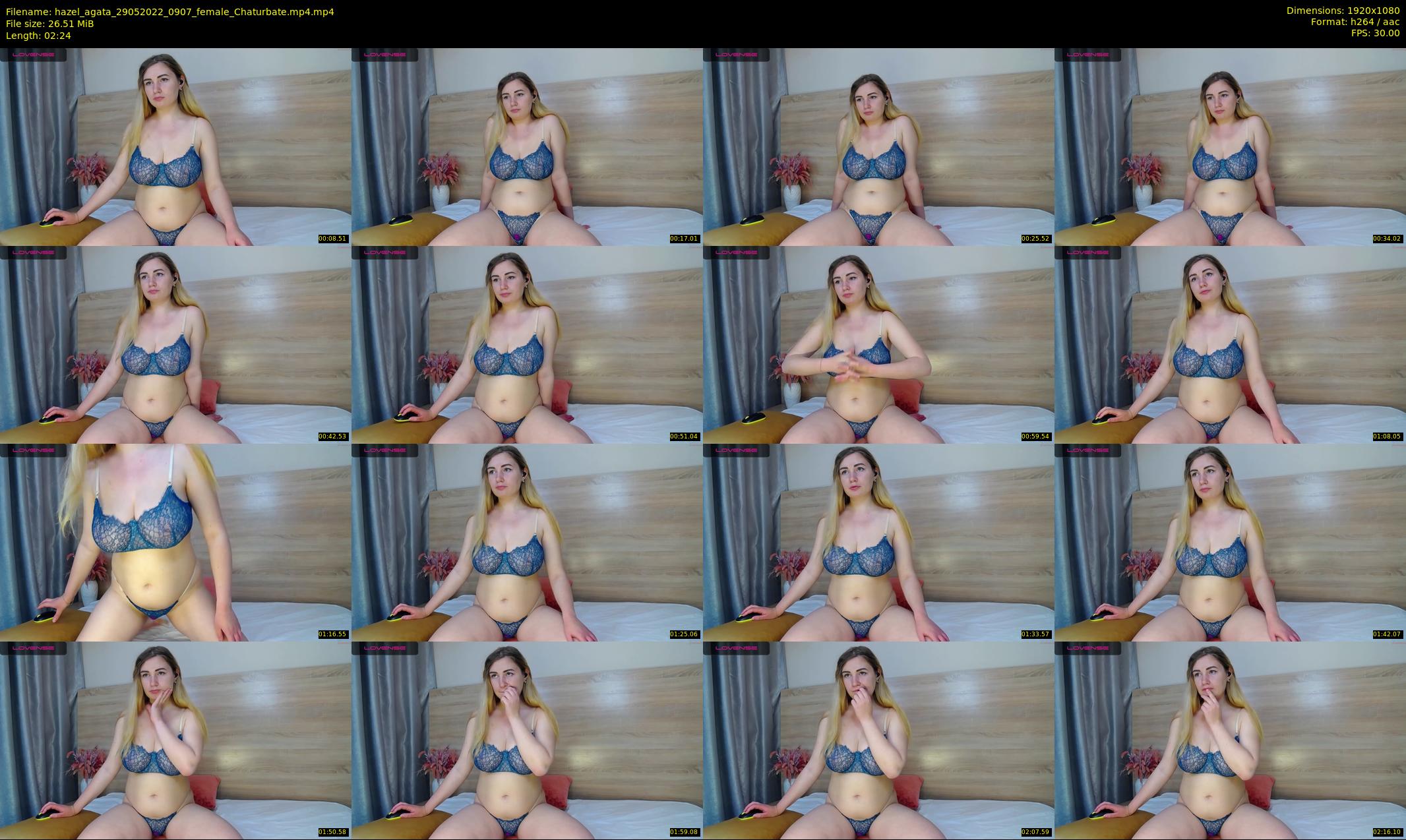 hazel_agata — 3 minute Chaturbate female cam show recording, 1080p, May 29, 2022