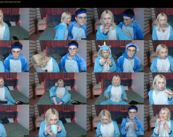 hizgi — 21 minute Chaturbate couple cam show recording, 720p, May 29, 2022