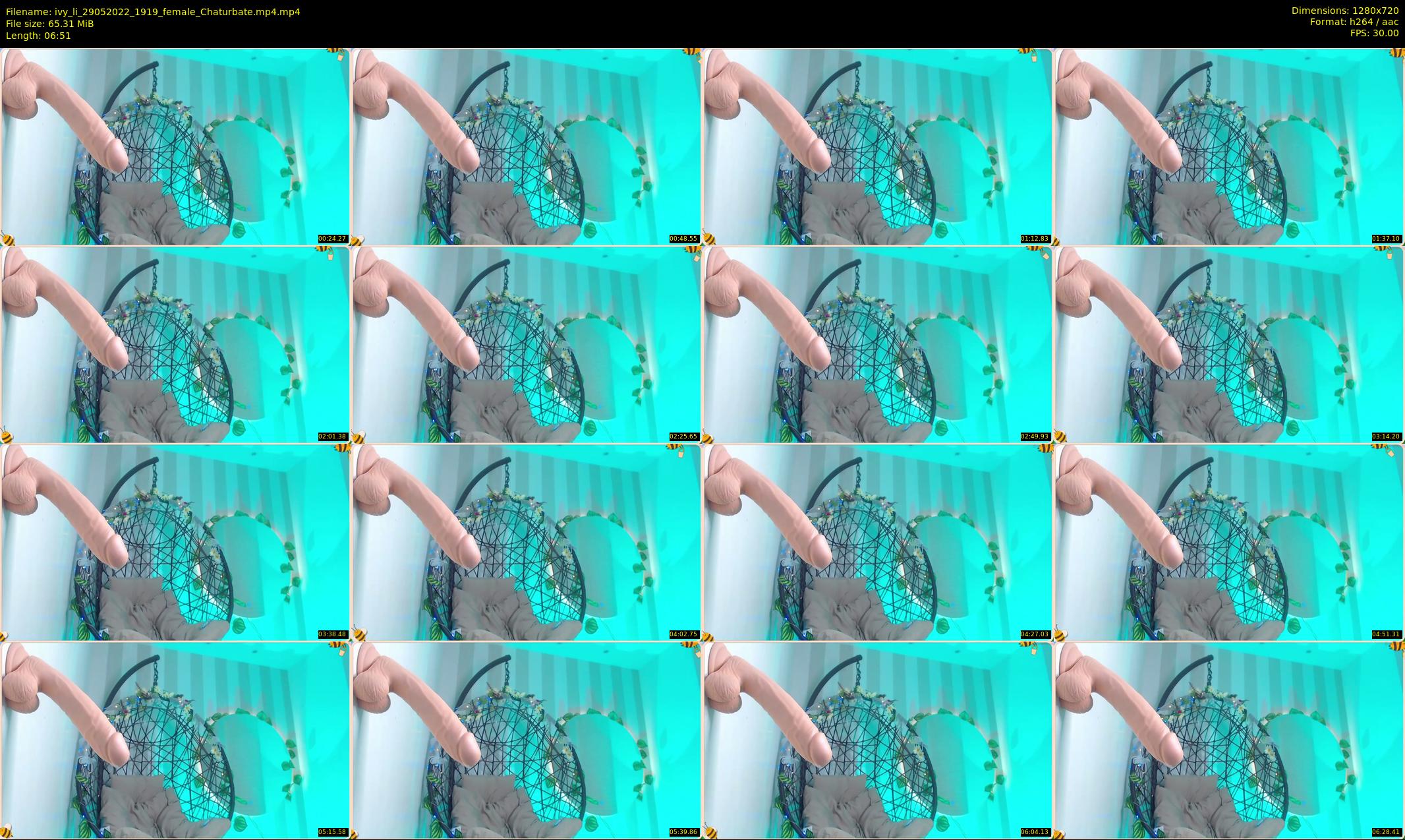 ivy_li — 7 minute Chaturbate female cam show recording, 720p, May 29, 2022