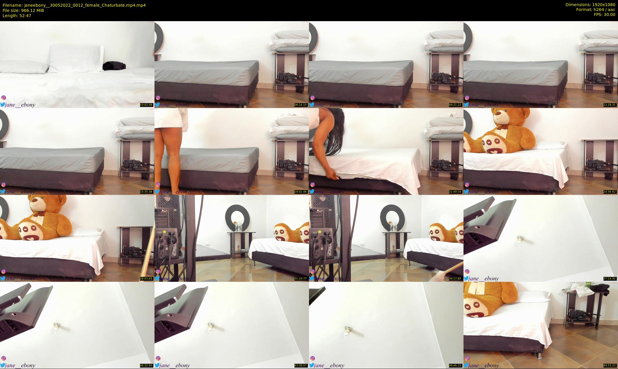 janeebony_ — 53 minute Chaturbate female cam show recording, 1080p, May 30, 2022