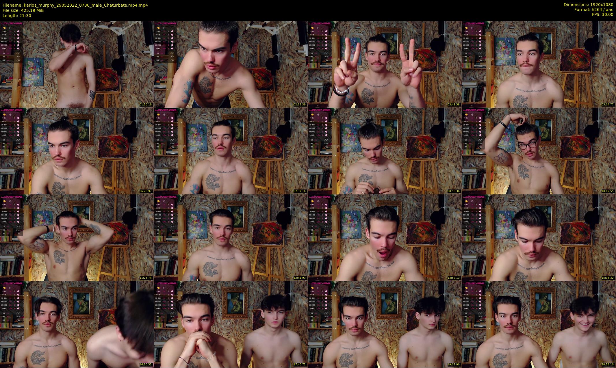 karlos_murphy — 22 minute Chaturbate male cam show recording, 1080p, May 29, 2022