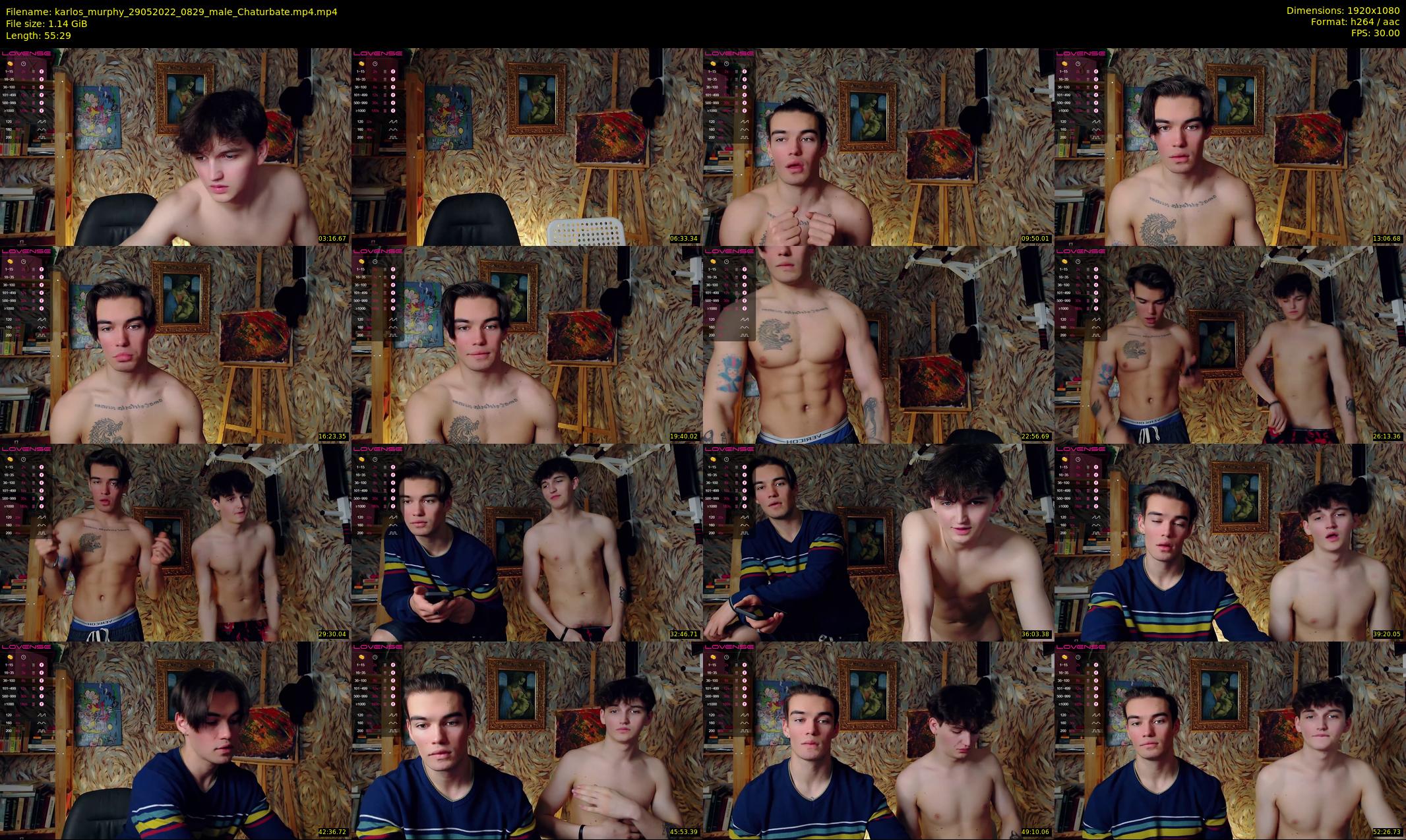 karlos_murphy — 56 minute Chaturbate male cam show recording, 1080p, May 29, 2022