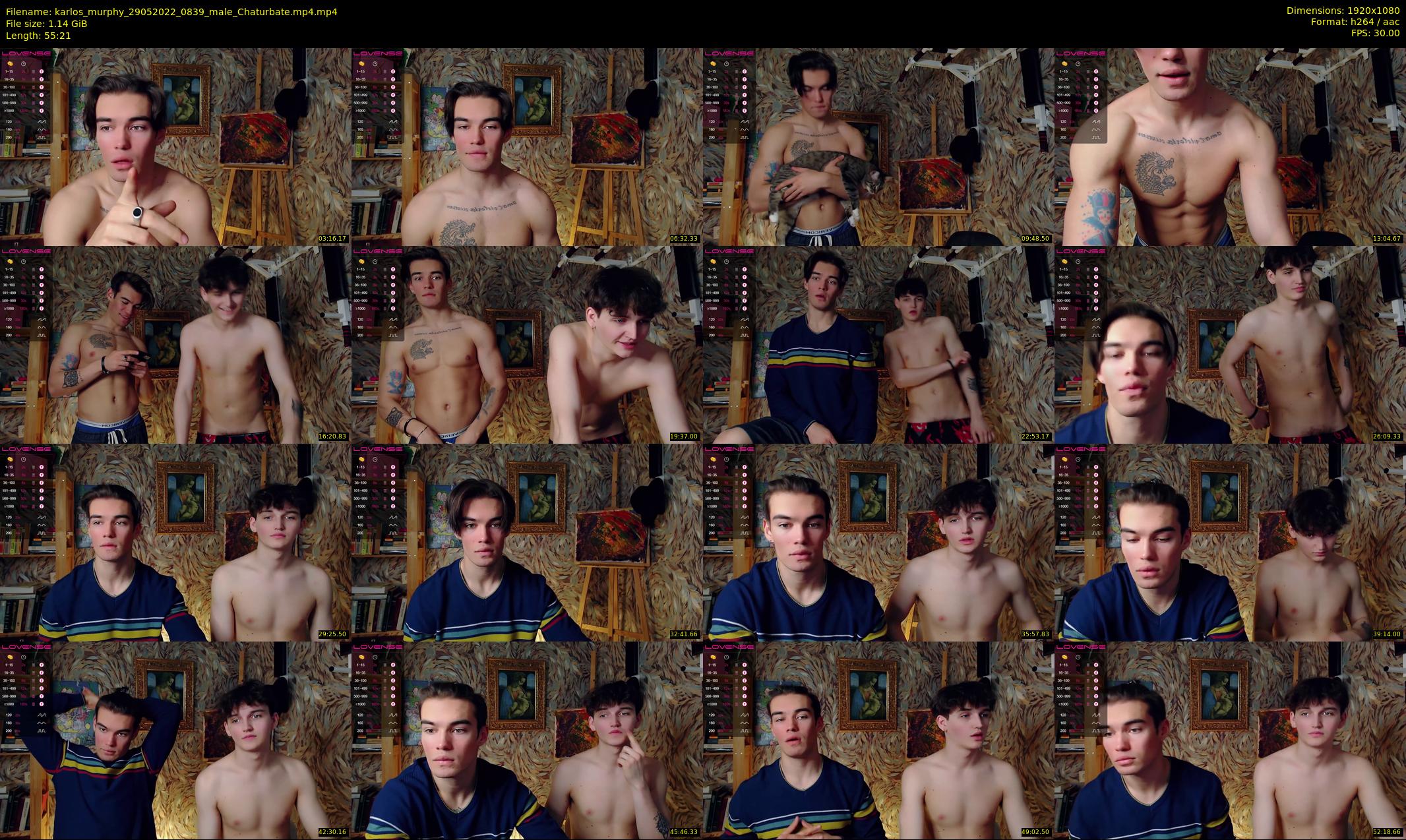 karlos_murphy — 56 minute Chaturbate male cam show recording, 1080p, May 29, 2022