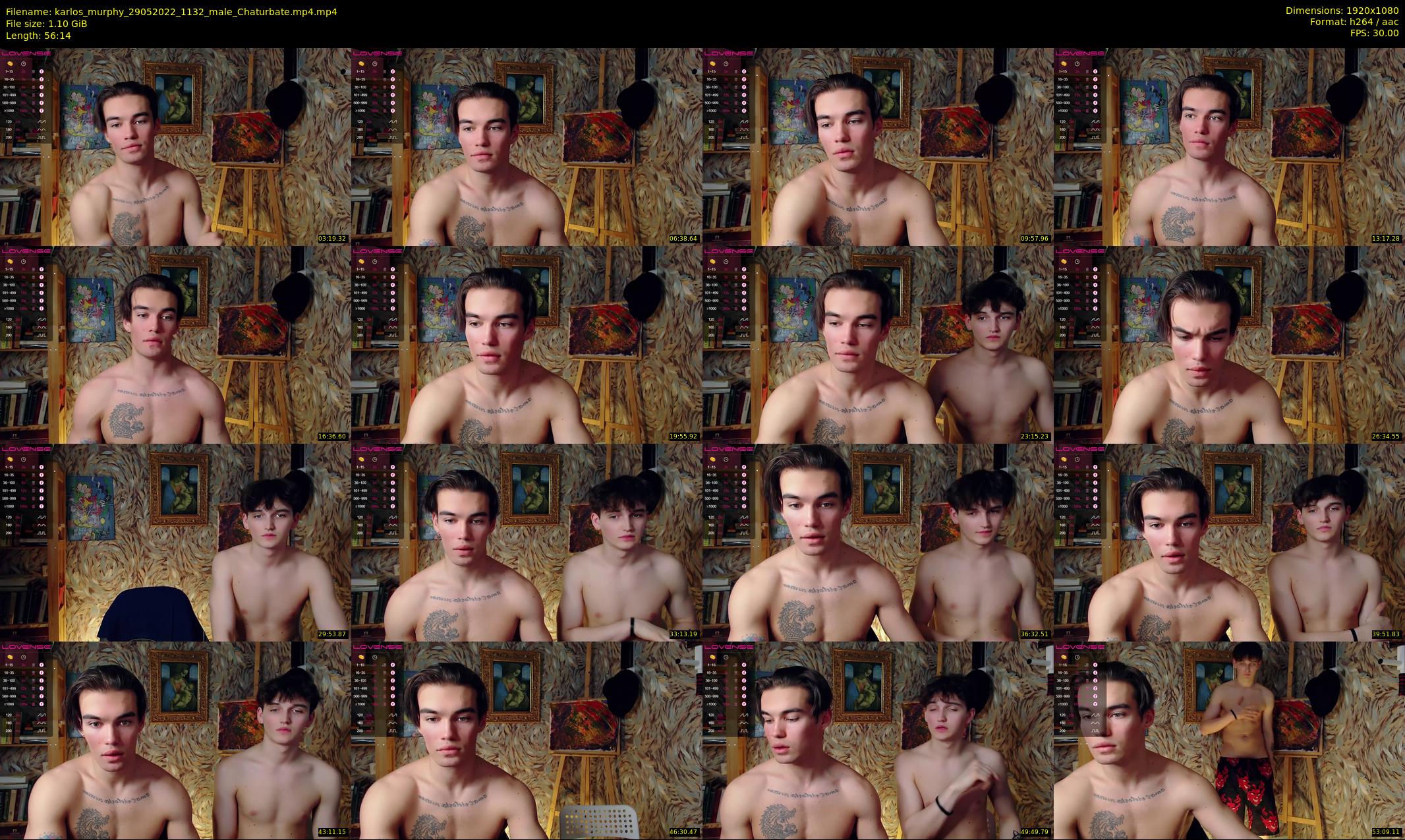 karlos_murphy — 57 minute Chaturbate male cam show recording, 1080p, May 29, 2022