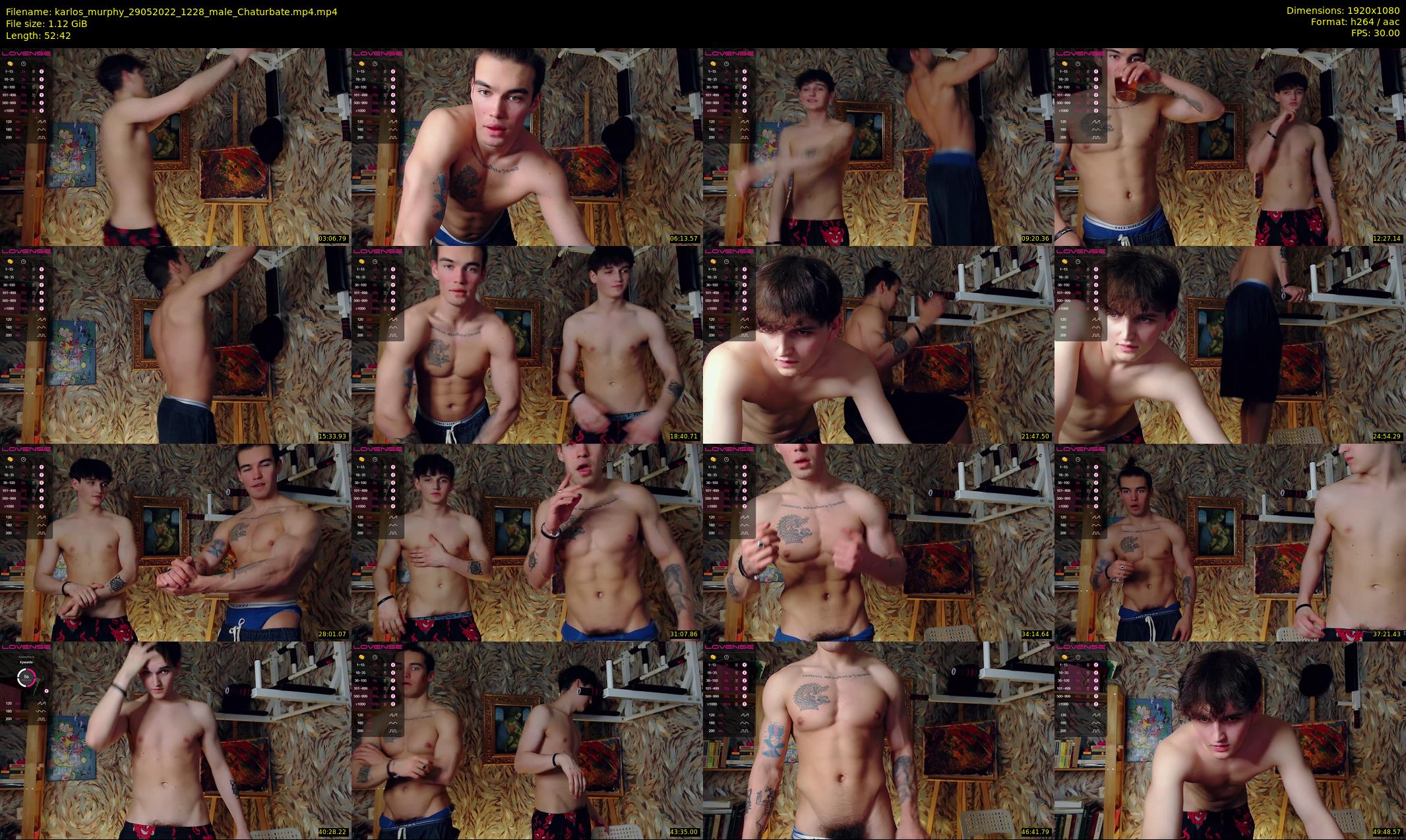 karlos_murphy — 53 minute Chaturbate male cam show recording, 1080p, May 29, 2022