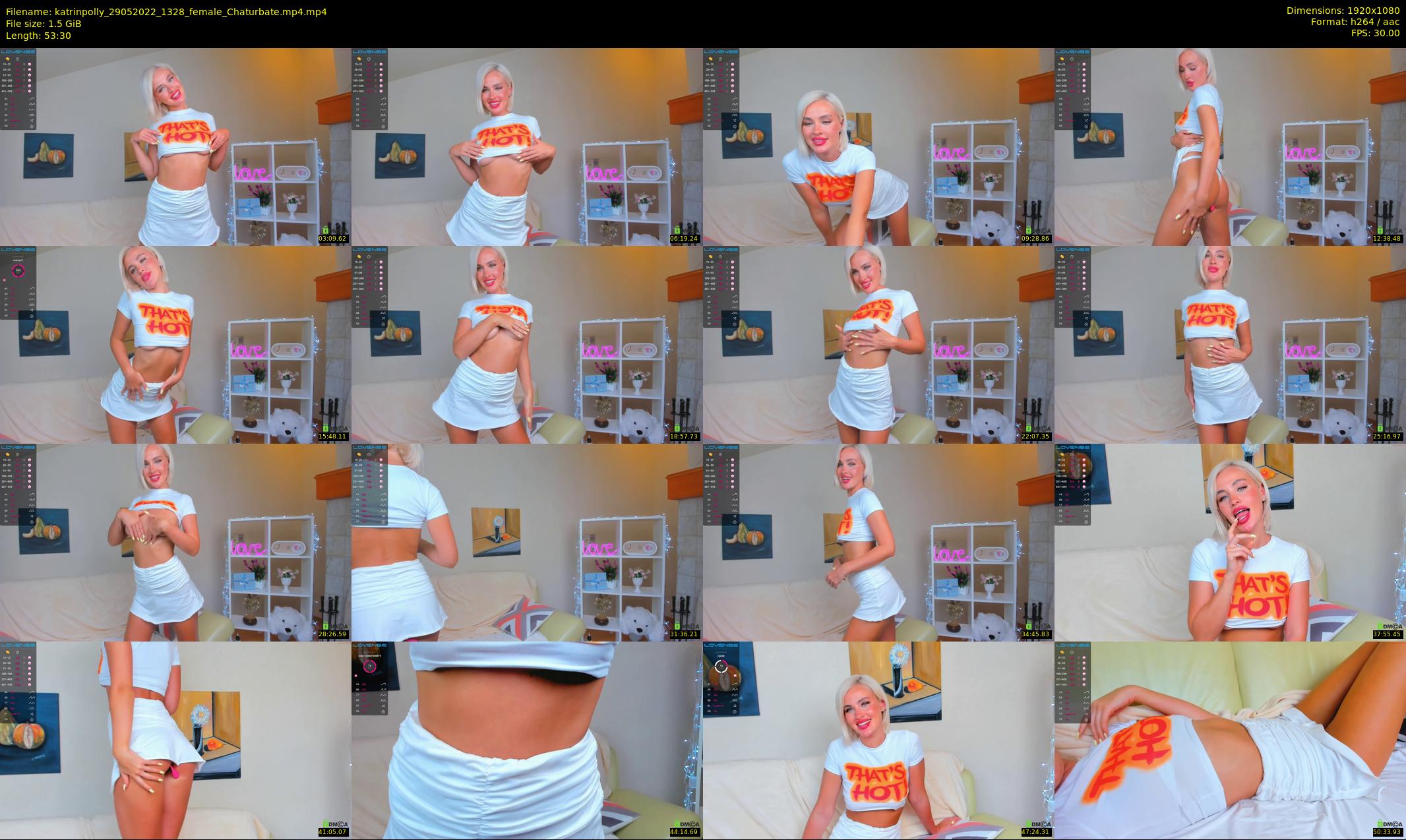 katrinpolly — 54 minute Chaturbate couple cam show recording, 1080p, May 29, 2022