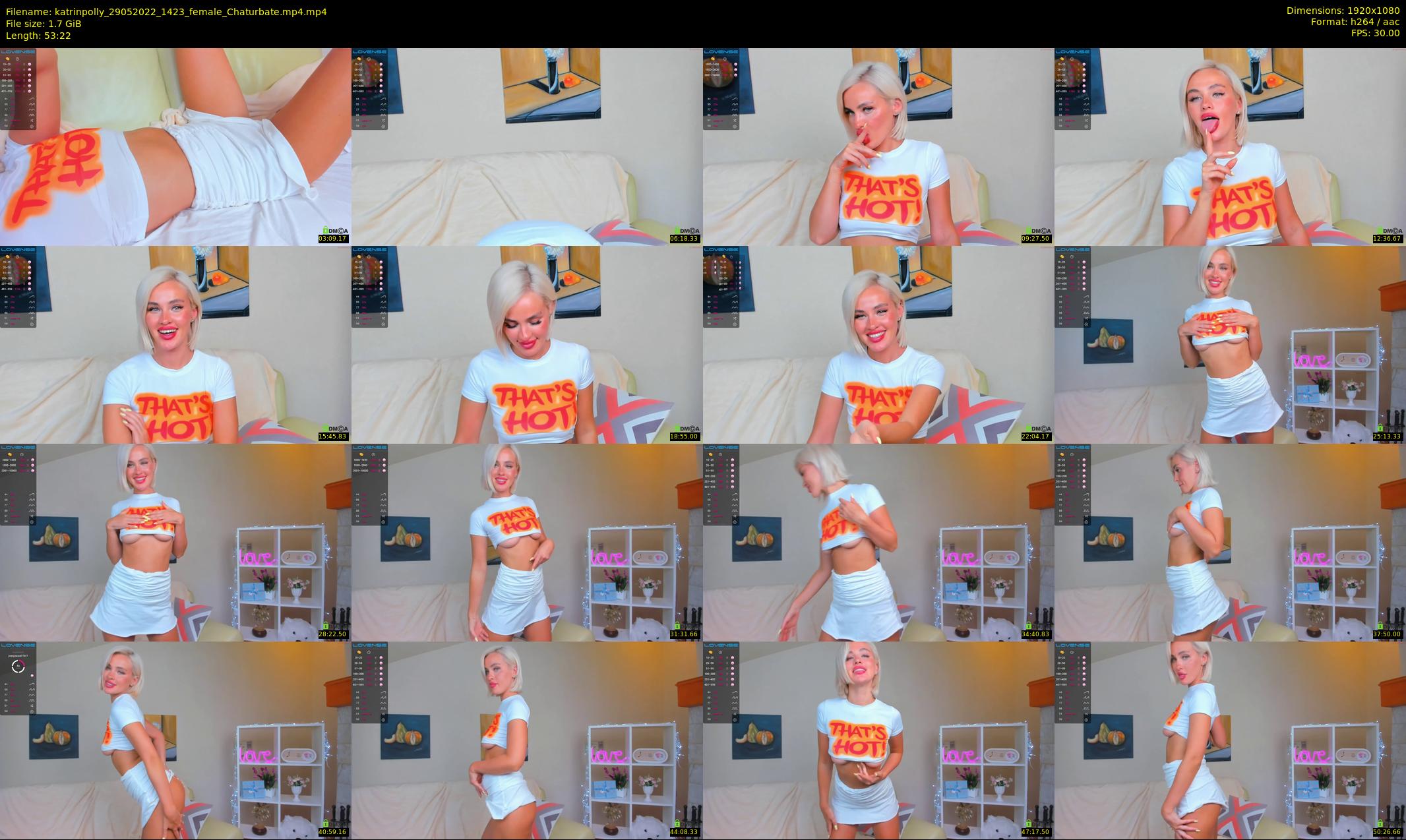 katrinpolly — 54 minute Chaturbate couple cam show recording, 1080p, May 29, 2022