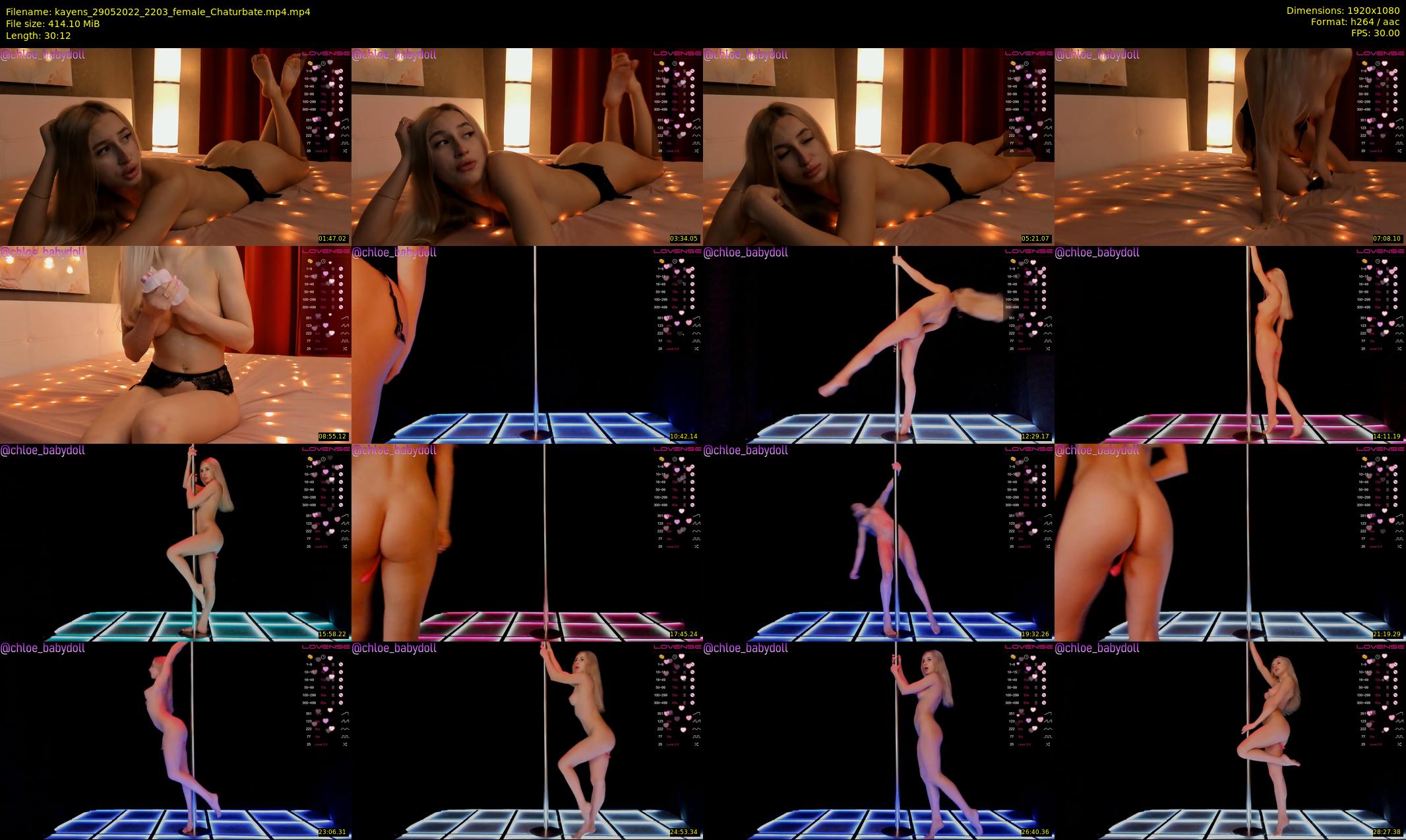kayens — 31 minute Chaturbate couple cam show recording, 1080p, May 29, 2022