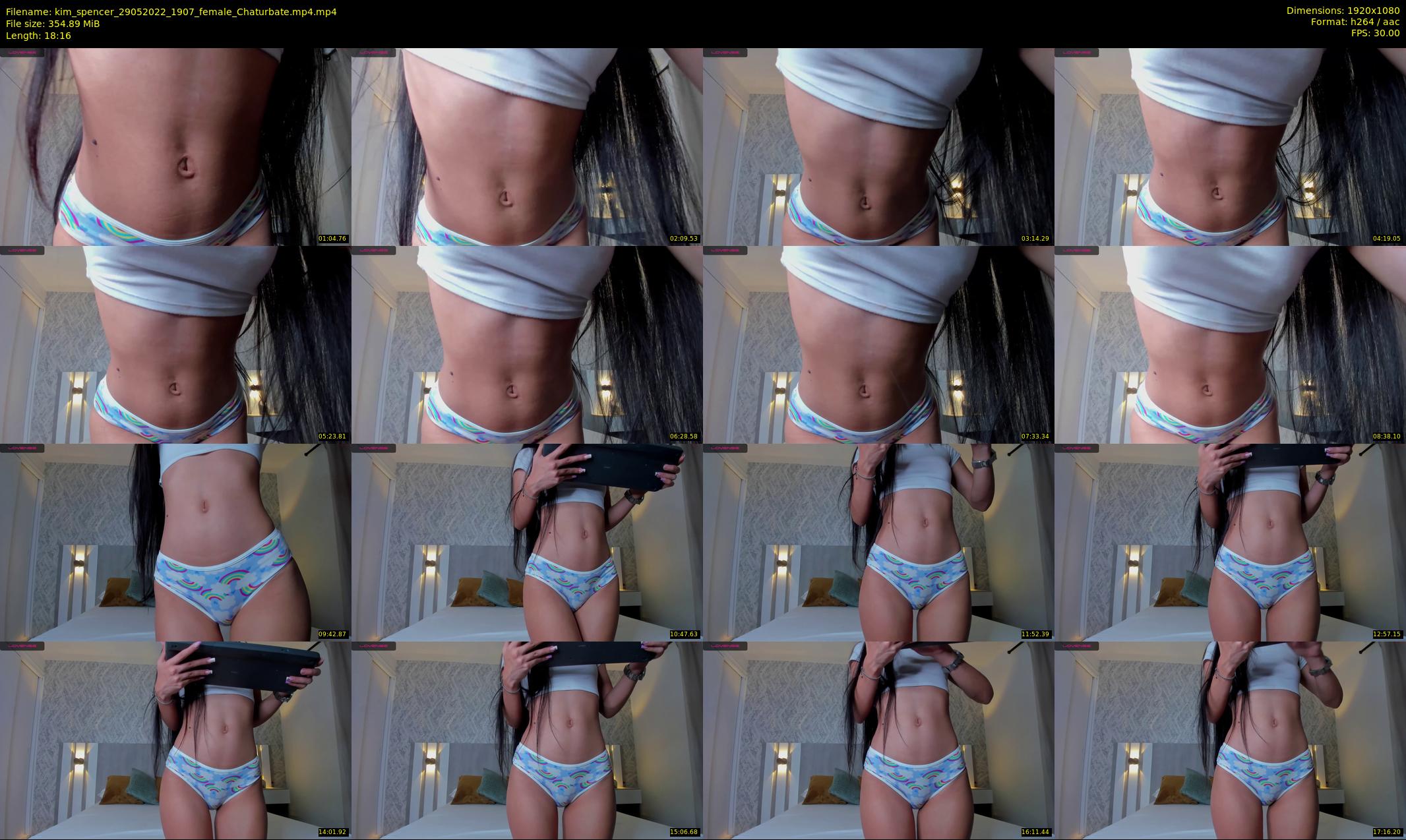 kim_spencer — 19 minute Chaturbate female cam show recording, 1080p, May 29, 2022