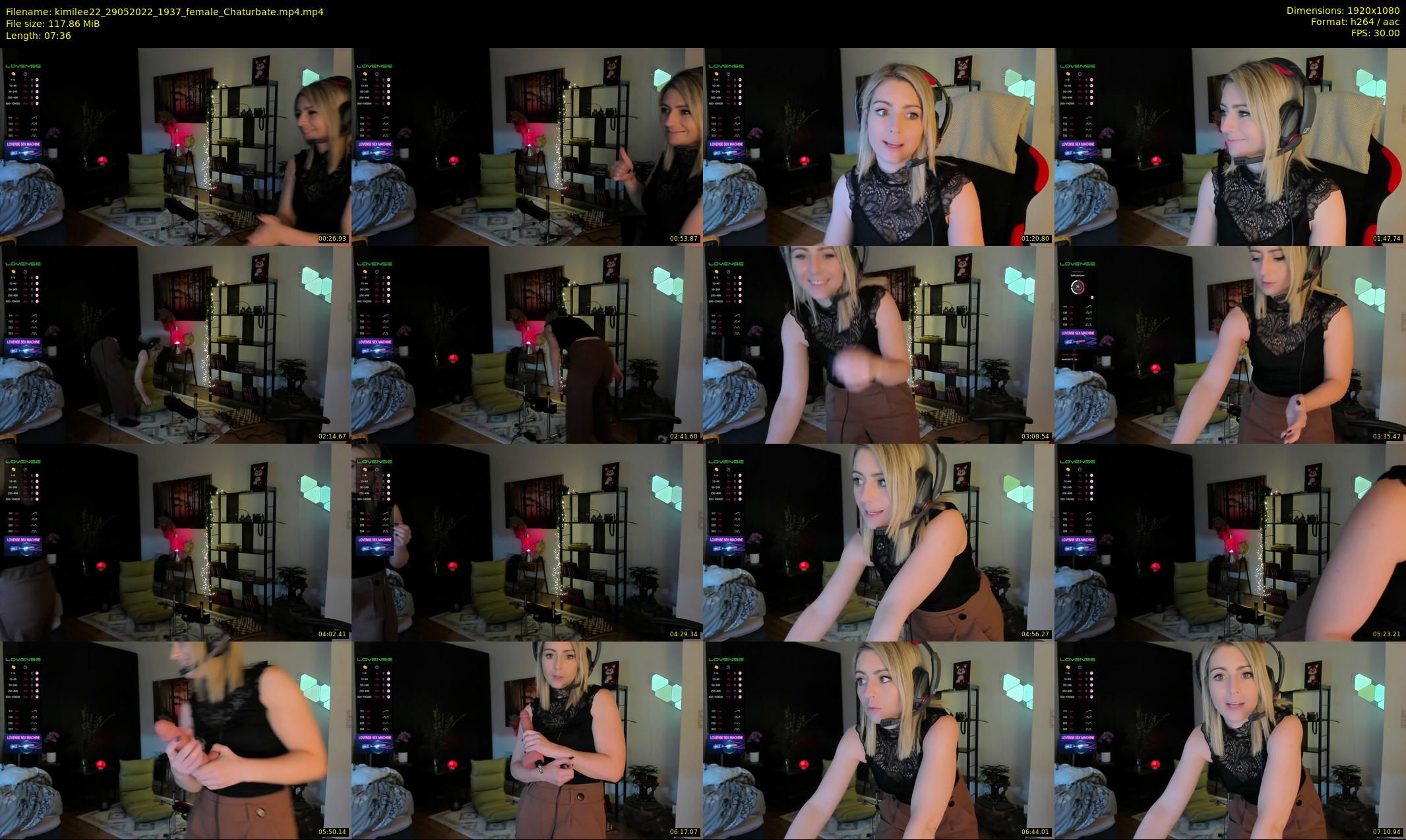kimilee22 — 8 minute Chaturbate female cam show recording, 1080p, May 29, 2022