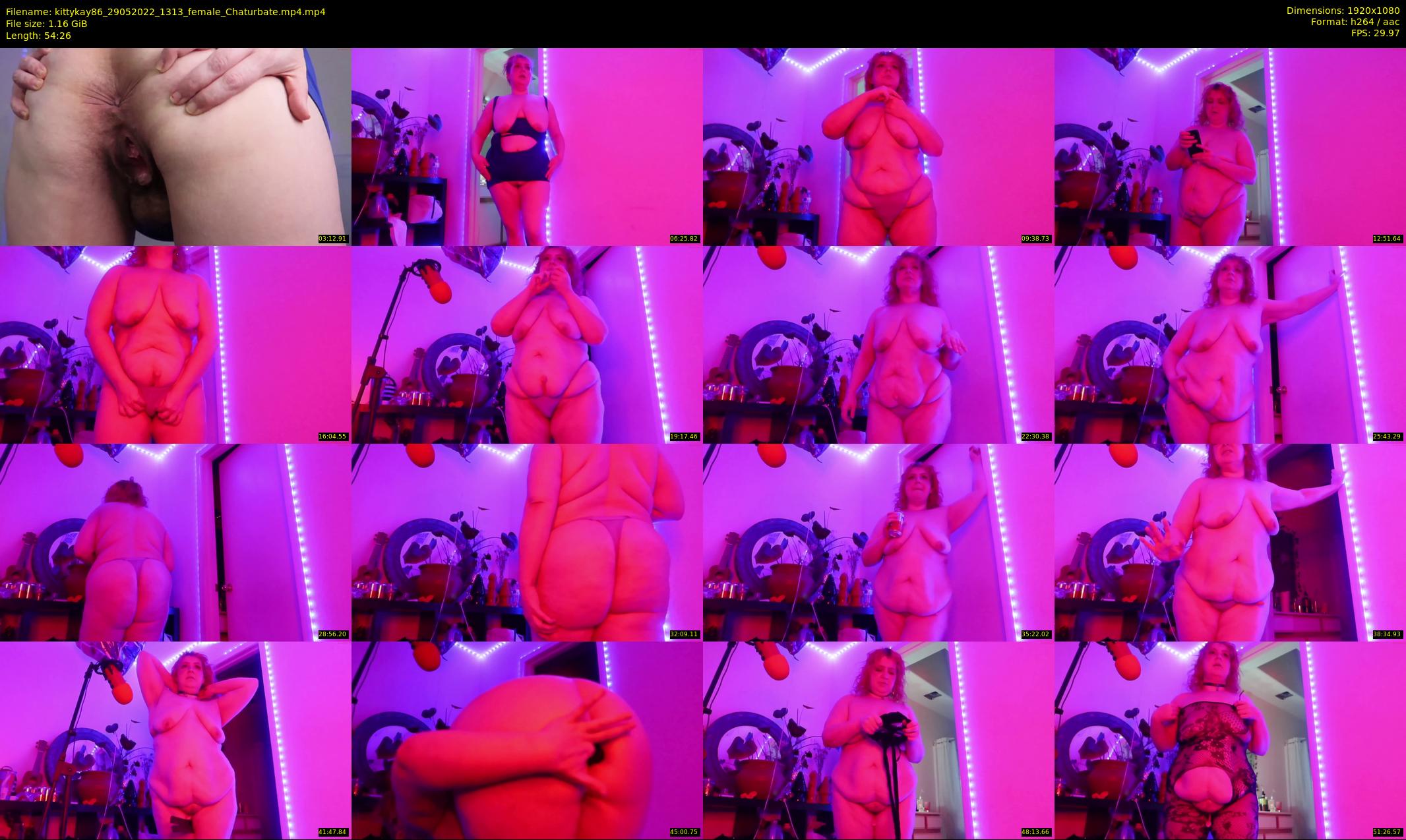 kittykay86 — 55 minute Chaturbate female cam show recording, 1080p, May 29, 2022