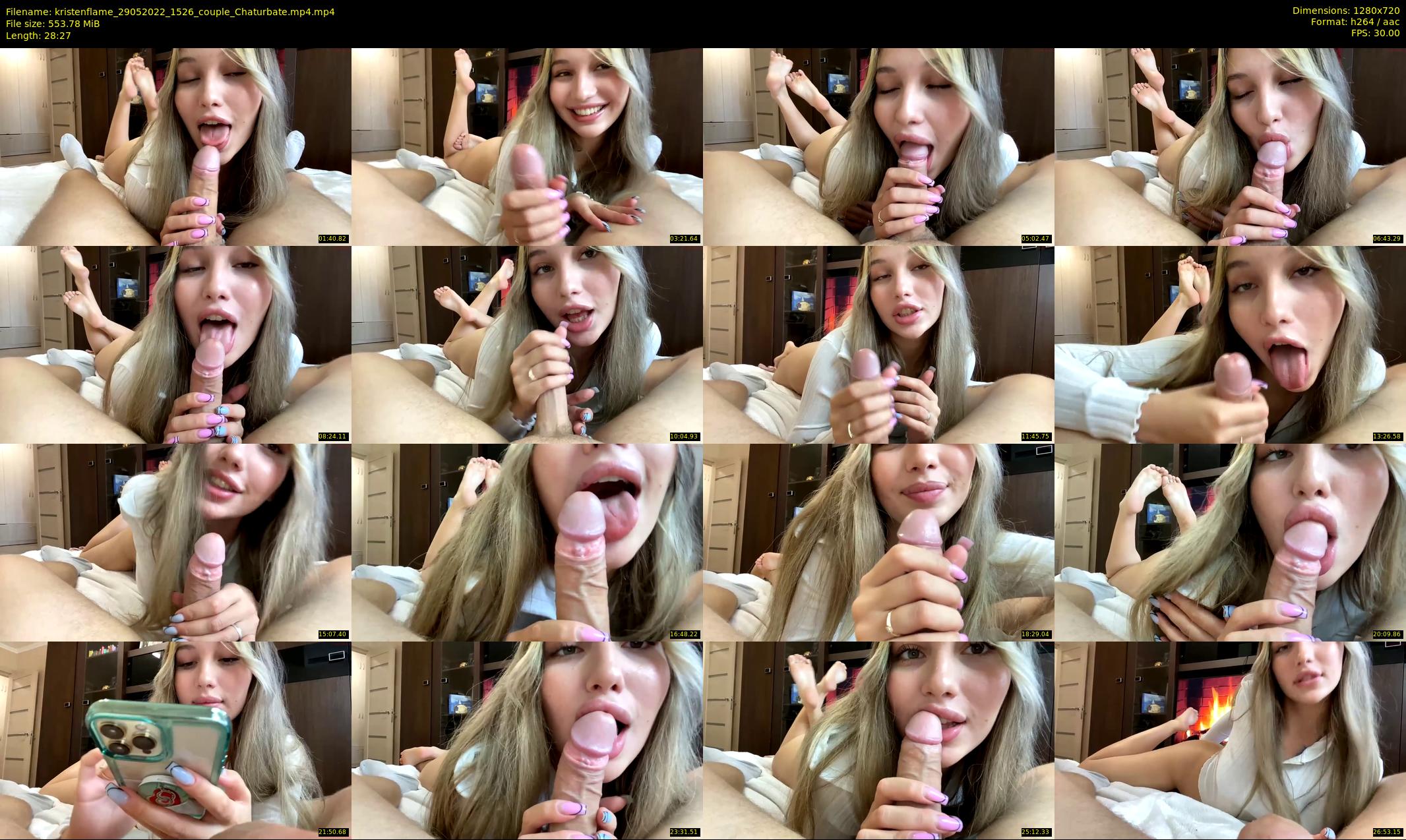 kristenflame — 29 minute Chaturbate couple cam show recording, 720p, May 29, 2022